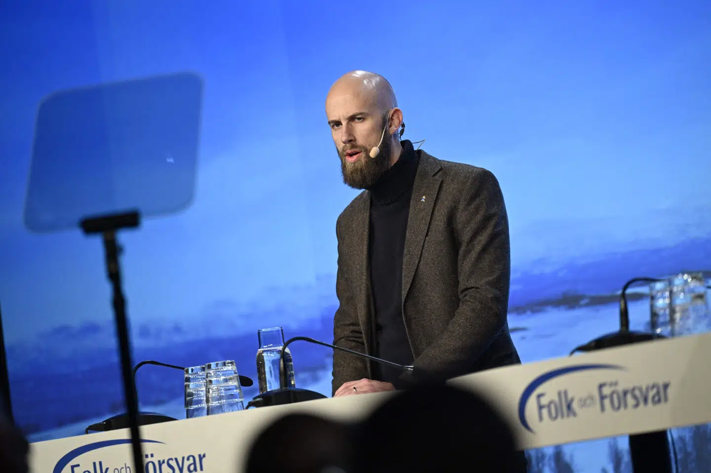 Sveriges civilforsvarsminister, Carl-Oskar Bohlin, fortæller på X, at endnu et tankskib er blevet stoppet i svensk farvand. (Arkivfoto).