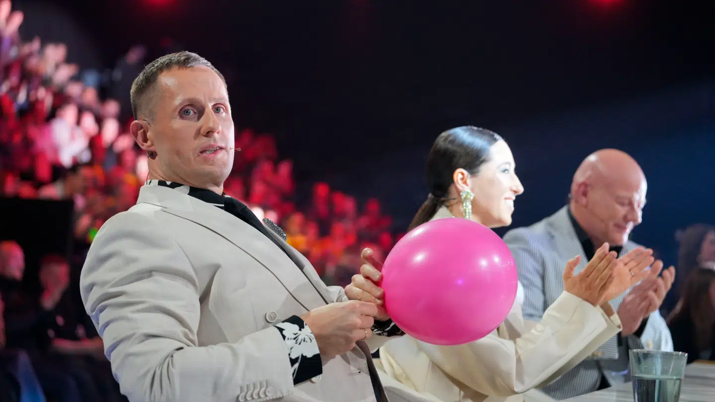 Benjamin Hav var i sit es fredag aften.