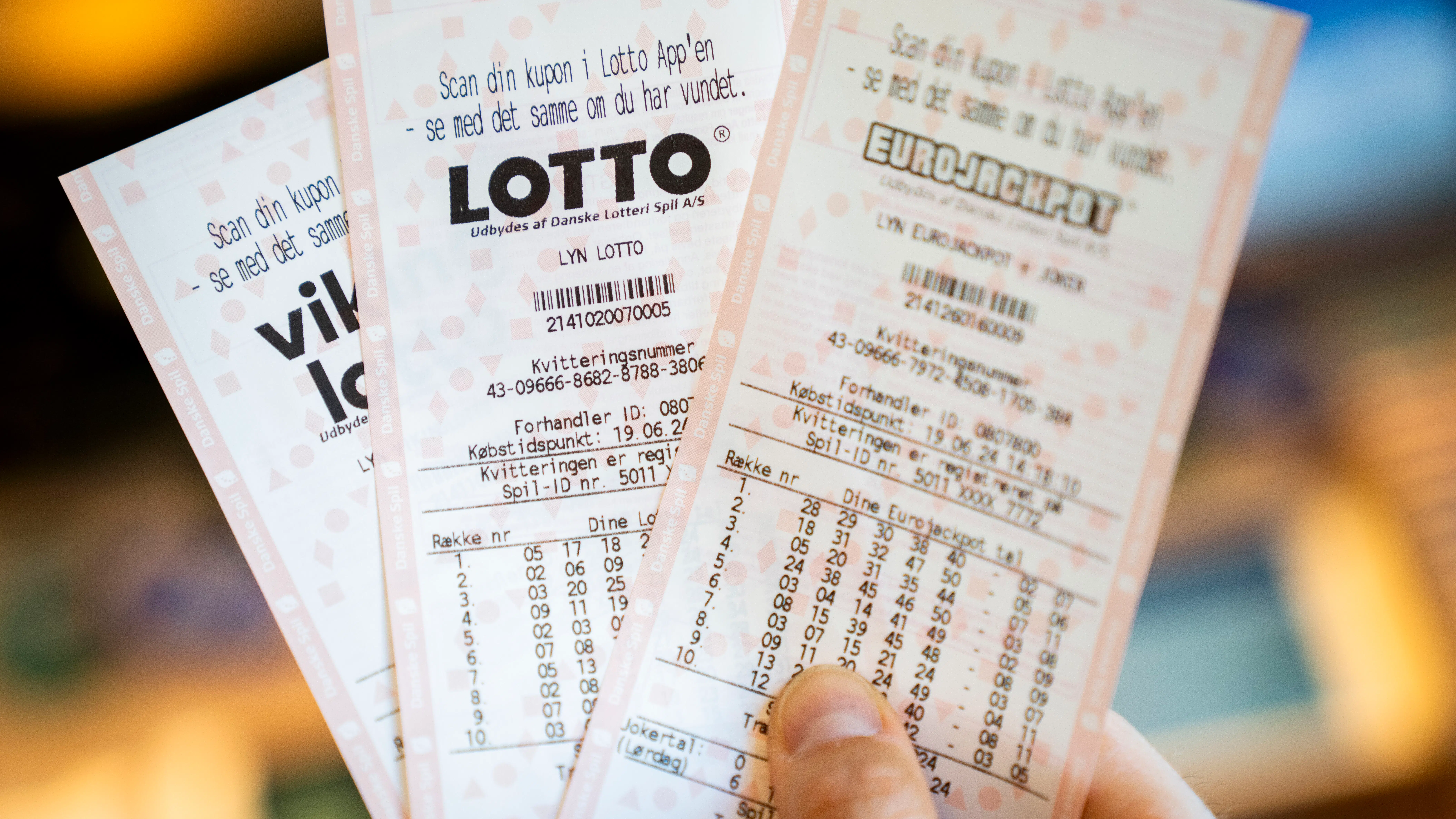 Dansker vinder i Eurojackpot: Gigasum venter