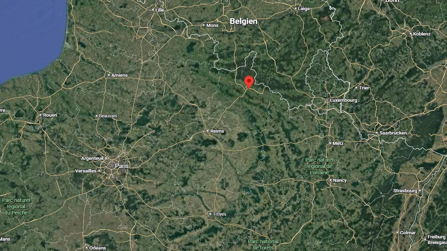 Drabene fandt sted i byen Villers-Semeuse i det nordlige Frankrig.