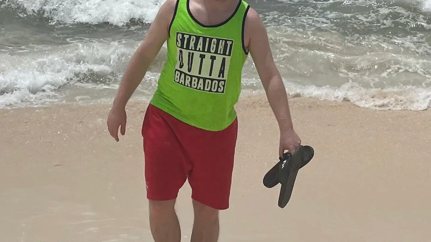 Blandt de stjålne genstande var trøjen på billedet, samt shorts.