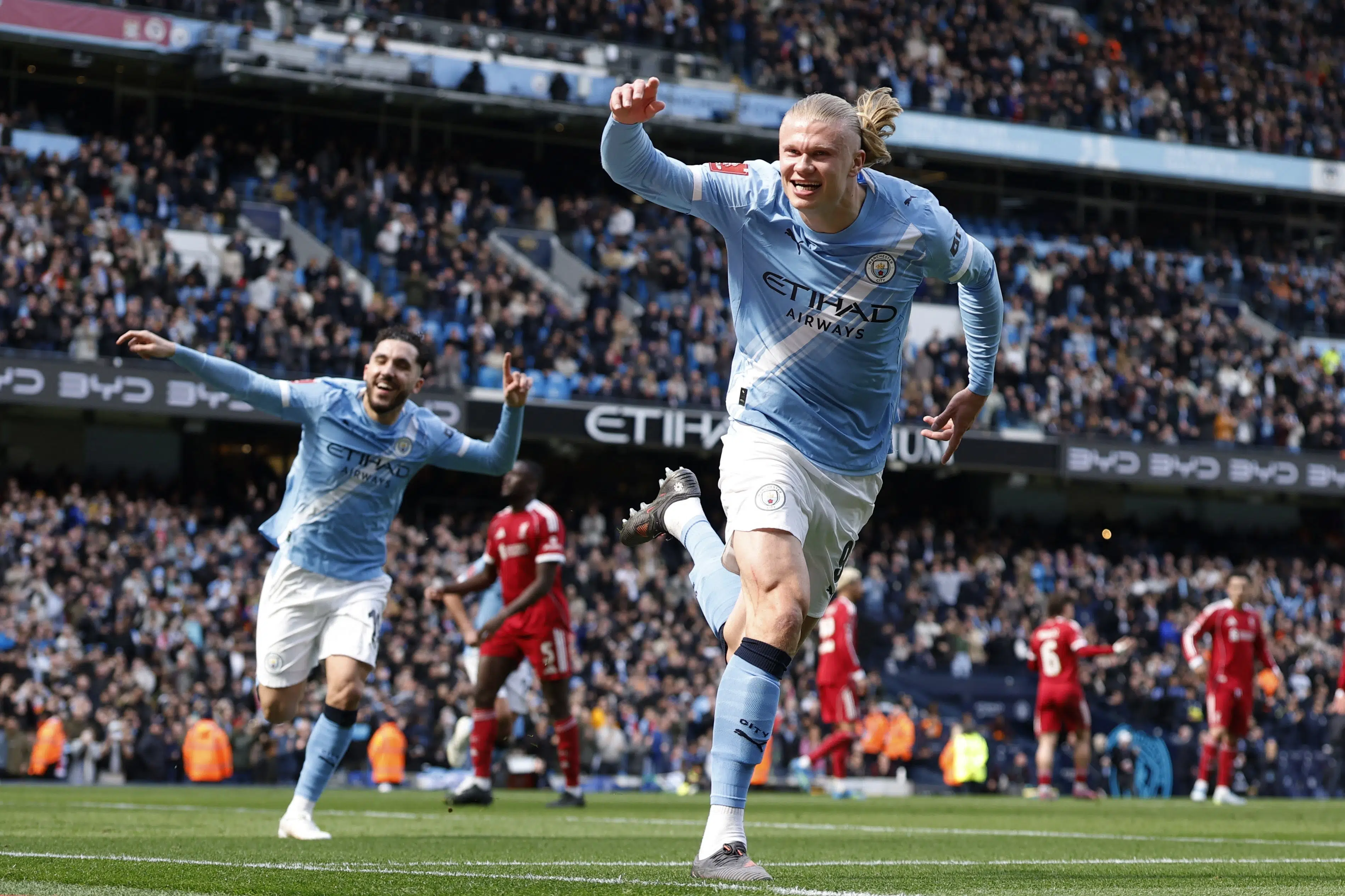 Haaland-hattrick knuser Liverpool i FA Cup-kvartfinale