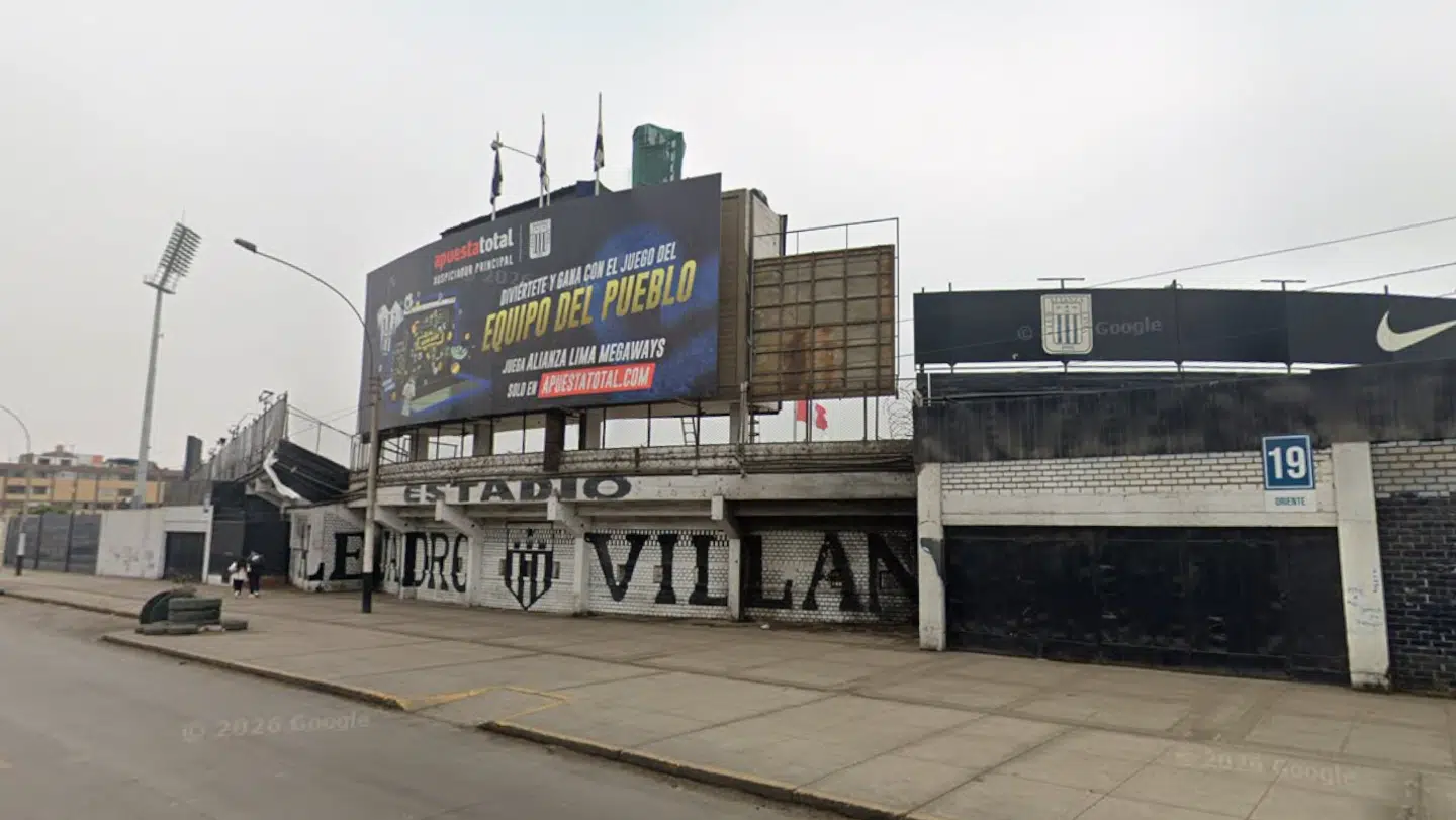 Sådan ser stadionet ud udefra.