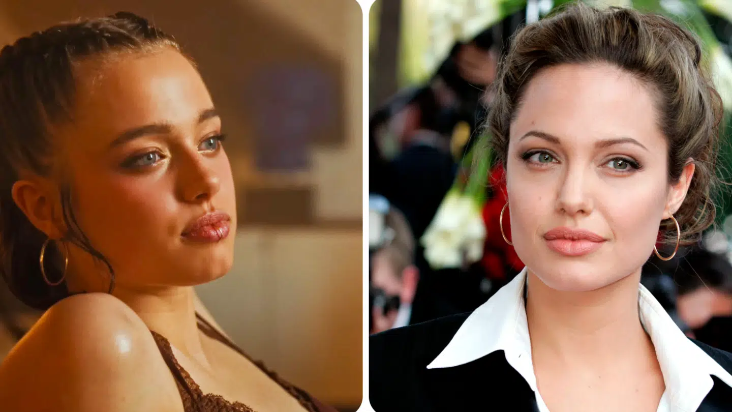 Ligheden er slående mellem Shiloh Jolie og hendes mor Angelina Jolie, som til venstre er fotograferet i 2004.