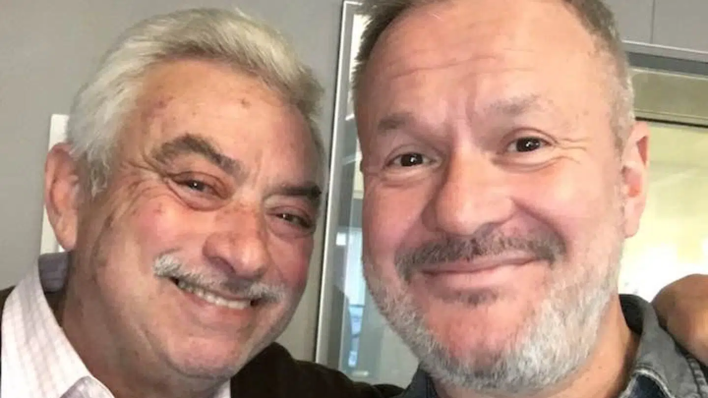 Billedet er 8-9 år gammelt og taget i forbindelse med et radioprogram, som Dan Rachlin lavede om den nu afdøde Johnny Reimar.