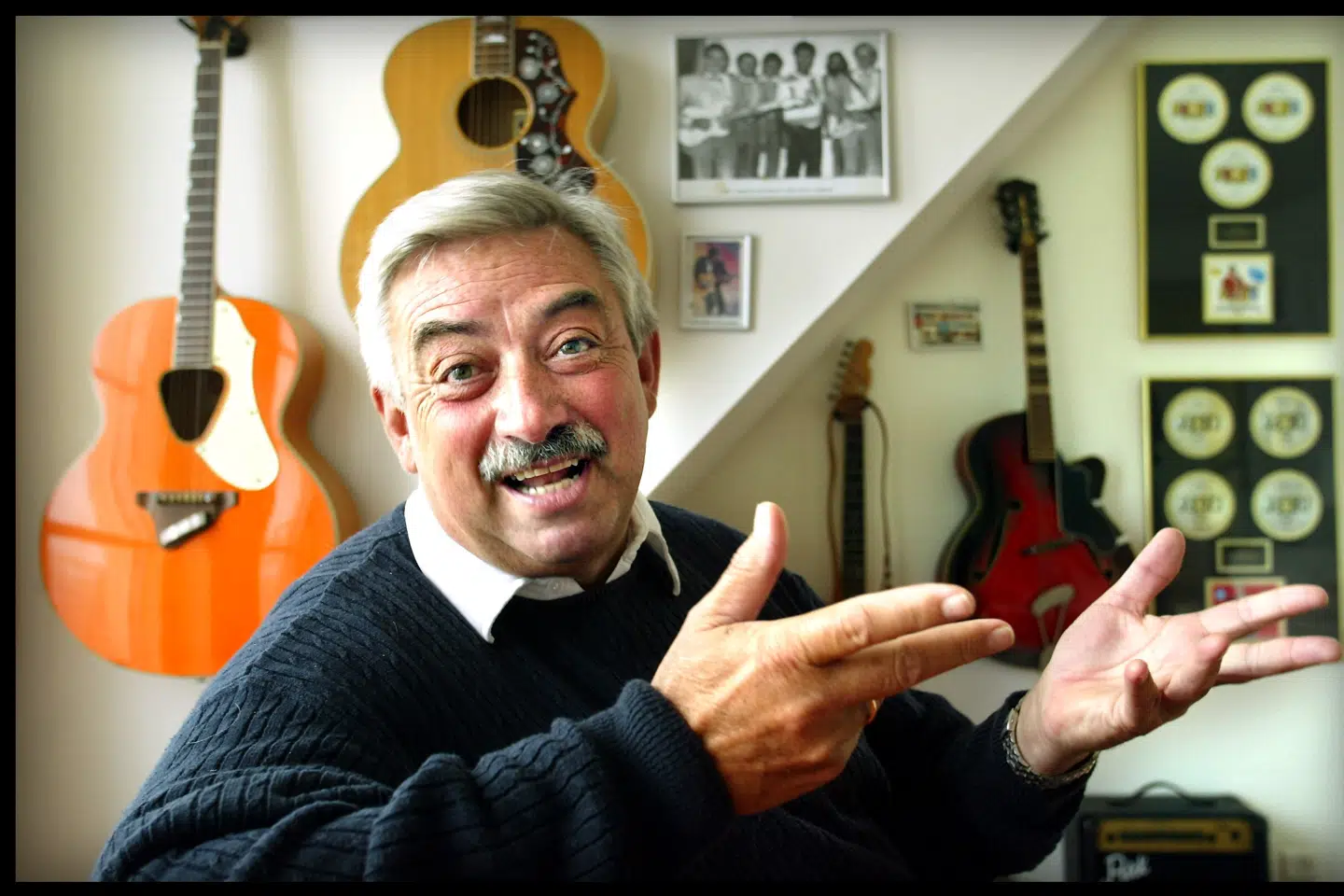 Johnny Reimar, her i forbindelse med sin 70-års fødselsdag i 2013, døde lørdag. Han blev 82 år.