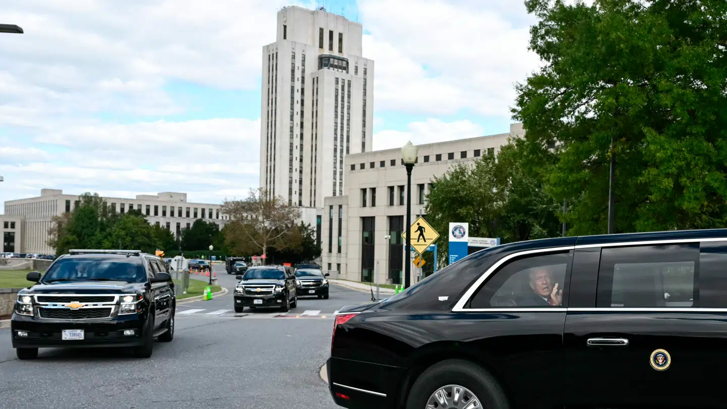 Walter Reed National Military Medical Center har før stået for medicinske behandlinger af Donald Trump.