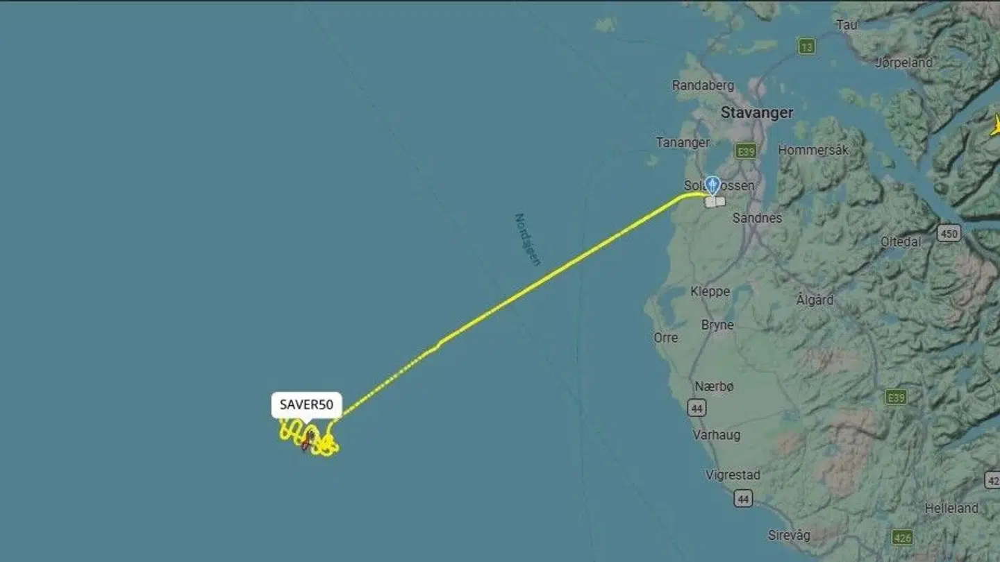 Sådan så aktionen ud tidligere søndag.