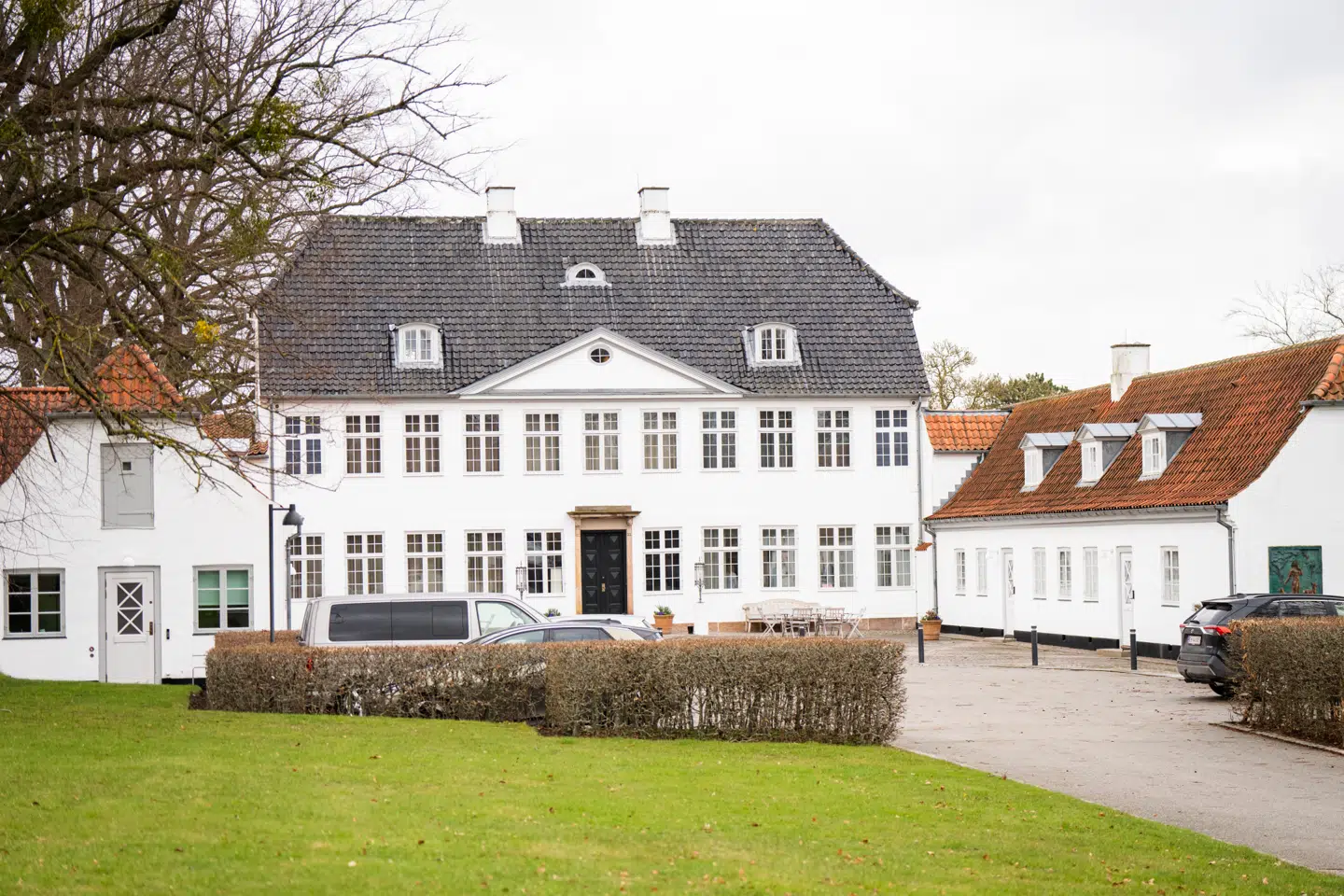 Regeringsforhandlingerne foregår blandt andet på Marienborg, der er statsministerens embedsbolig.