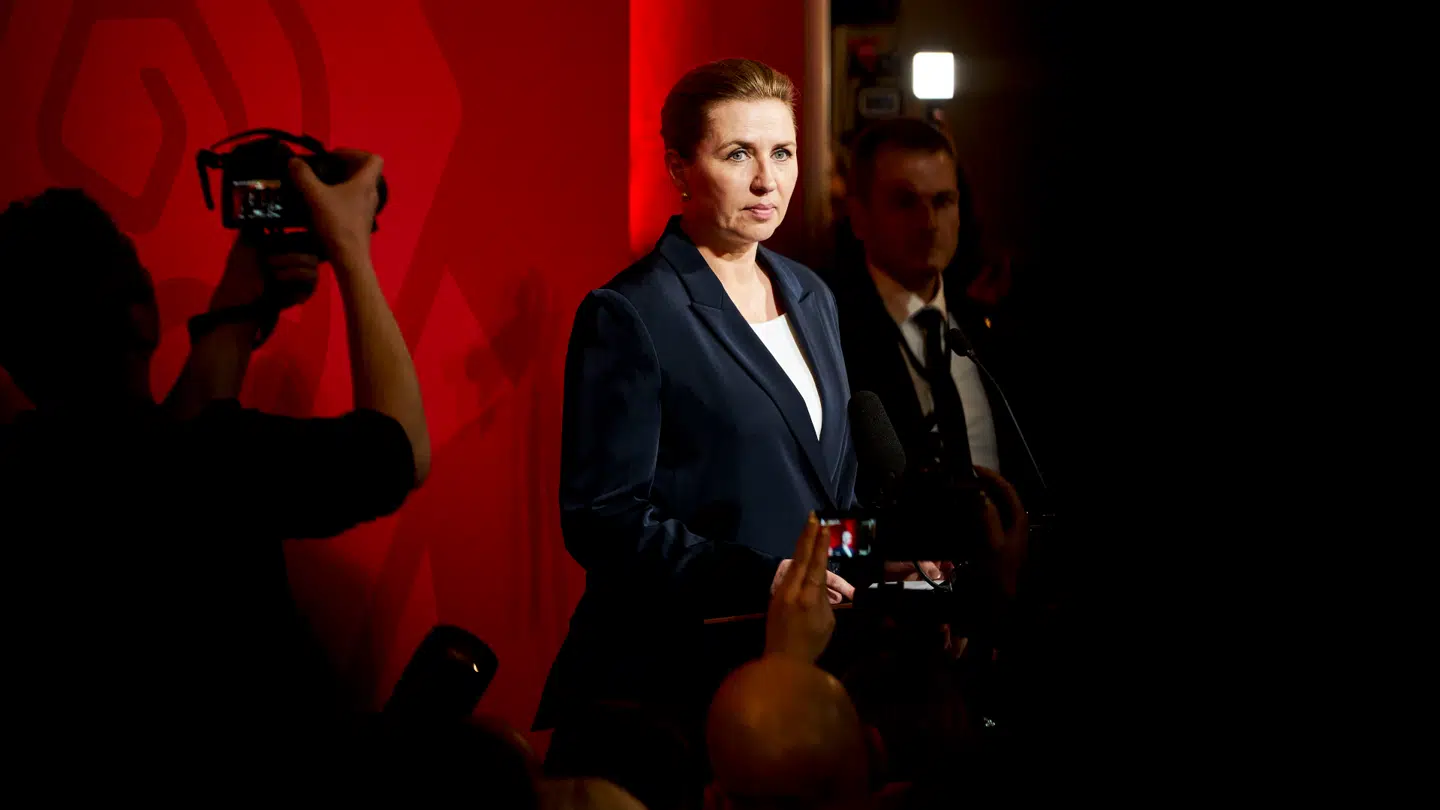 Arkivfoto af formand for Socialdemokratiet, Mette Frederiksen.