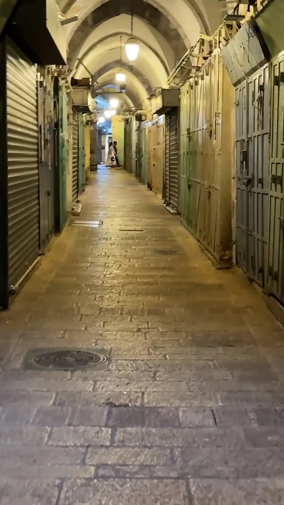 Opsigtsvækkende billeder fra Jerusalem: Helt tomme gader