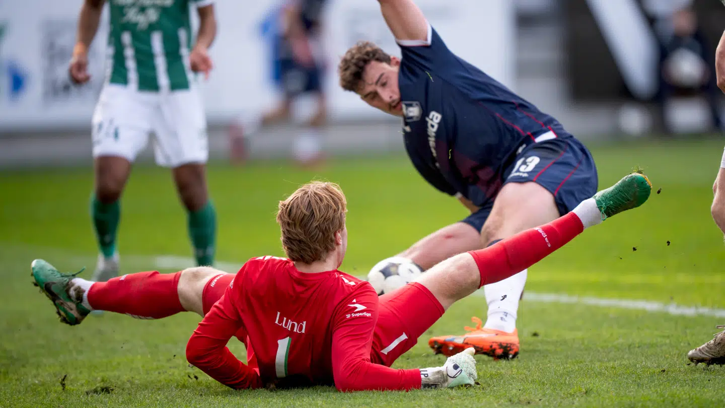 Lucas Lund chokerede med endnu et stort drop.