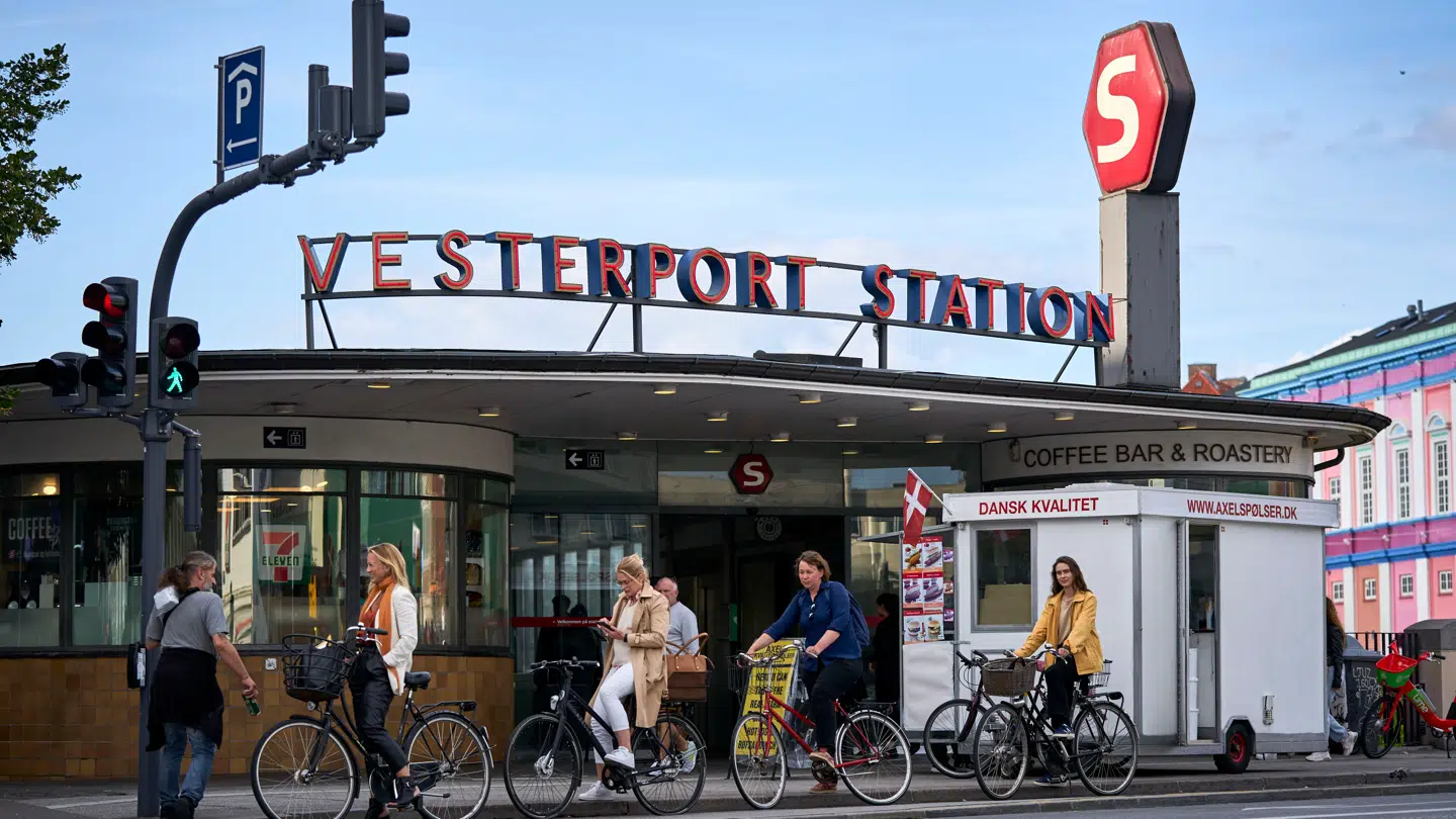 Vesterport Station i København.
