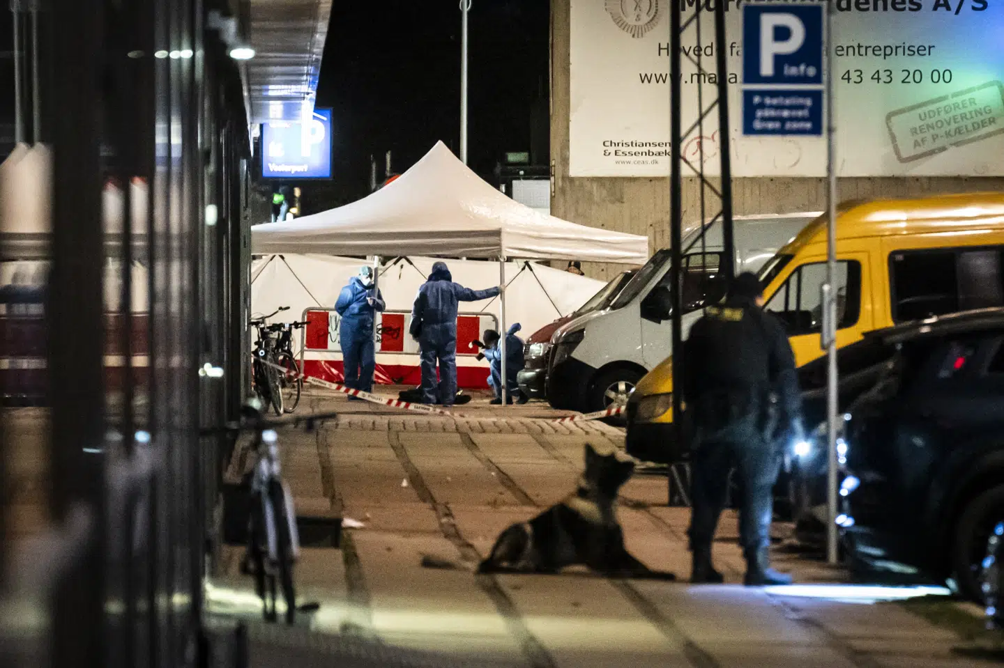 En stor efterforskning blev sat i værk, da en 37-årig mand var blevet skudt og dræbt på Nyropsgade nær Vesterport Station i København ved 17-tiden den 19. oktober 2023. (Arkivfoto).