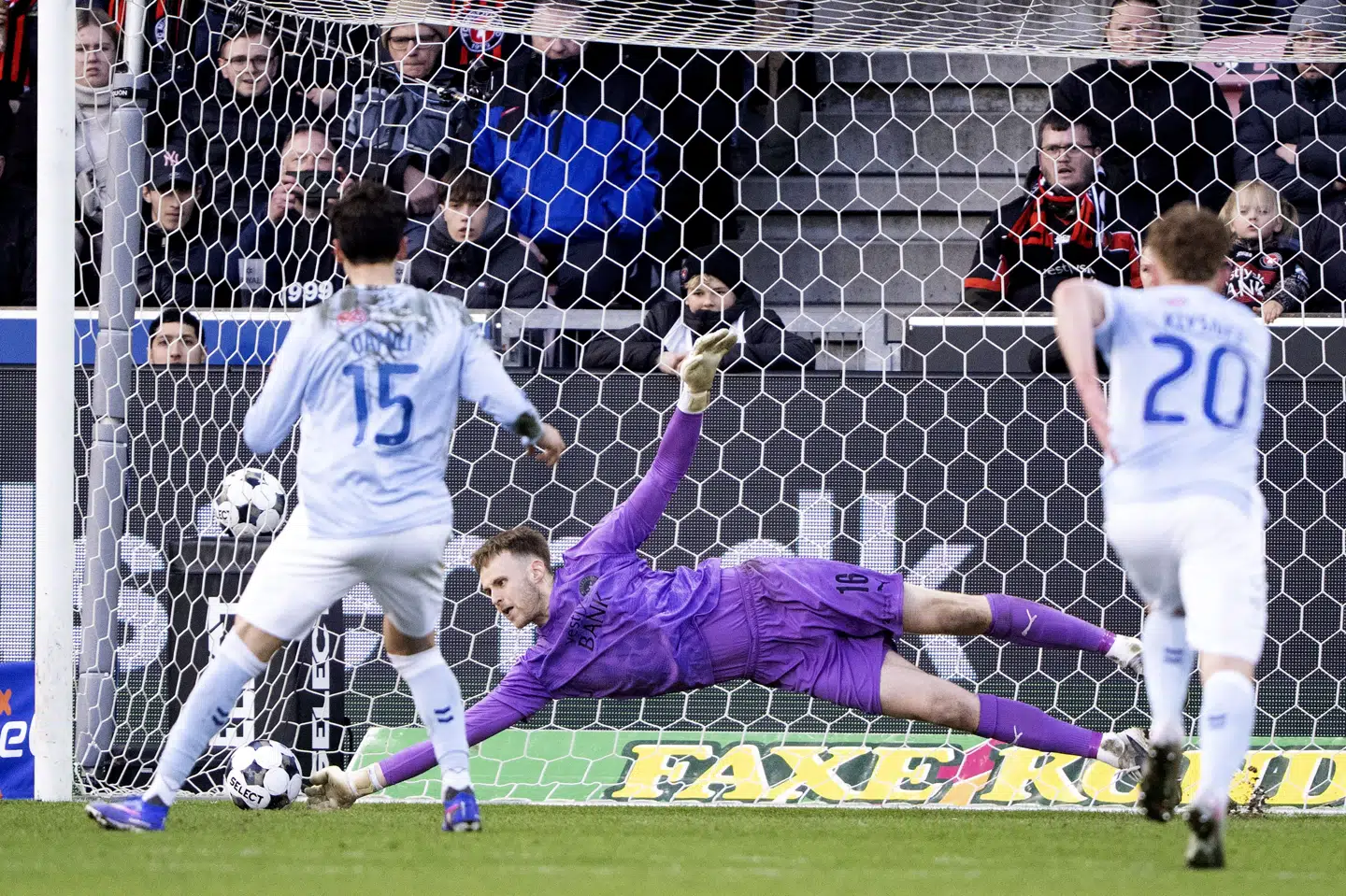 Kort efter det annullerede mål fik Sønderjyske igen scoret, og denne gang blev det ikke annulleret. Kampen mod FCM sluttede 2-2. (Arkivfoto).