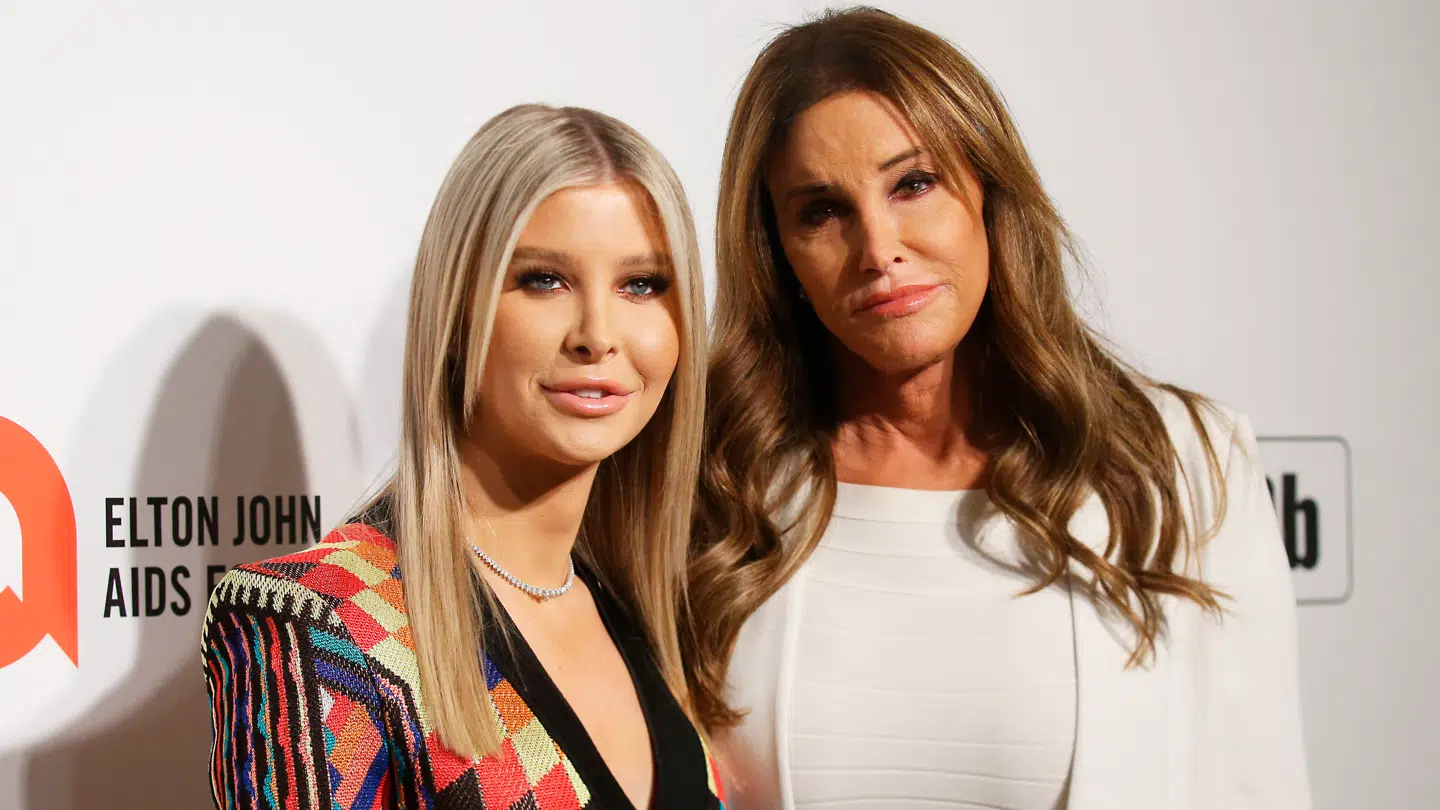 Caitlyn Jenner (til højre) og Sophia Hutchins.