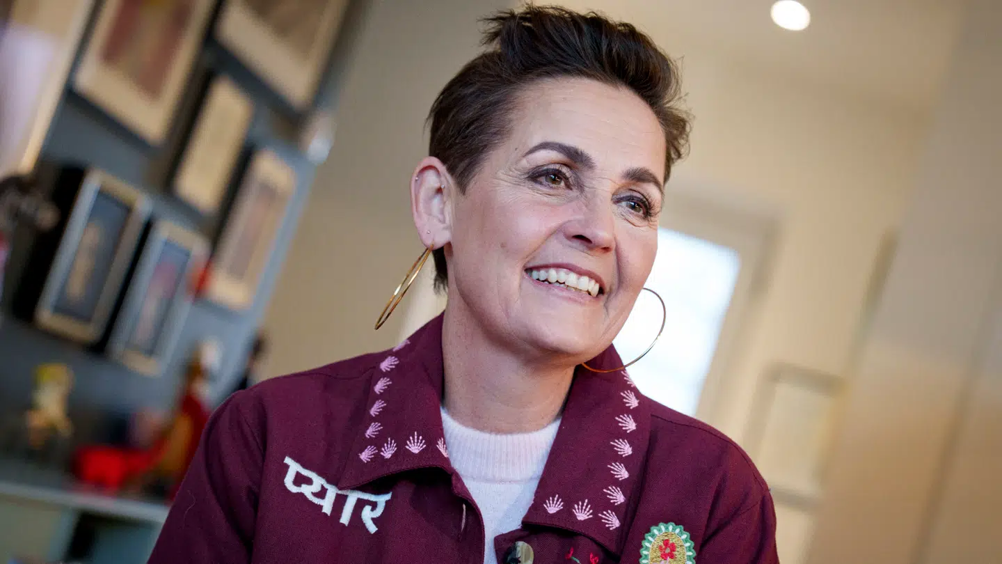 Pia Olsen Dyhr er formand for SF.