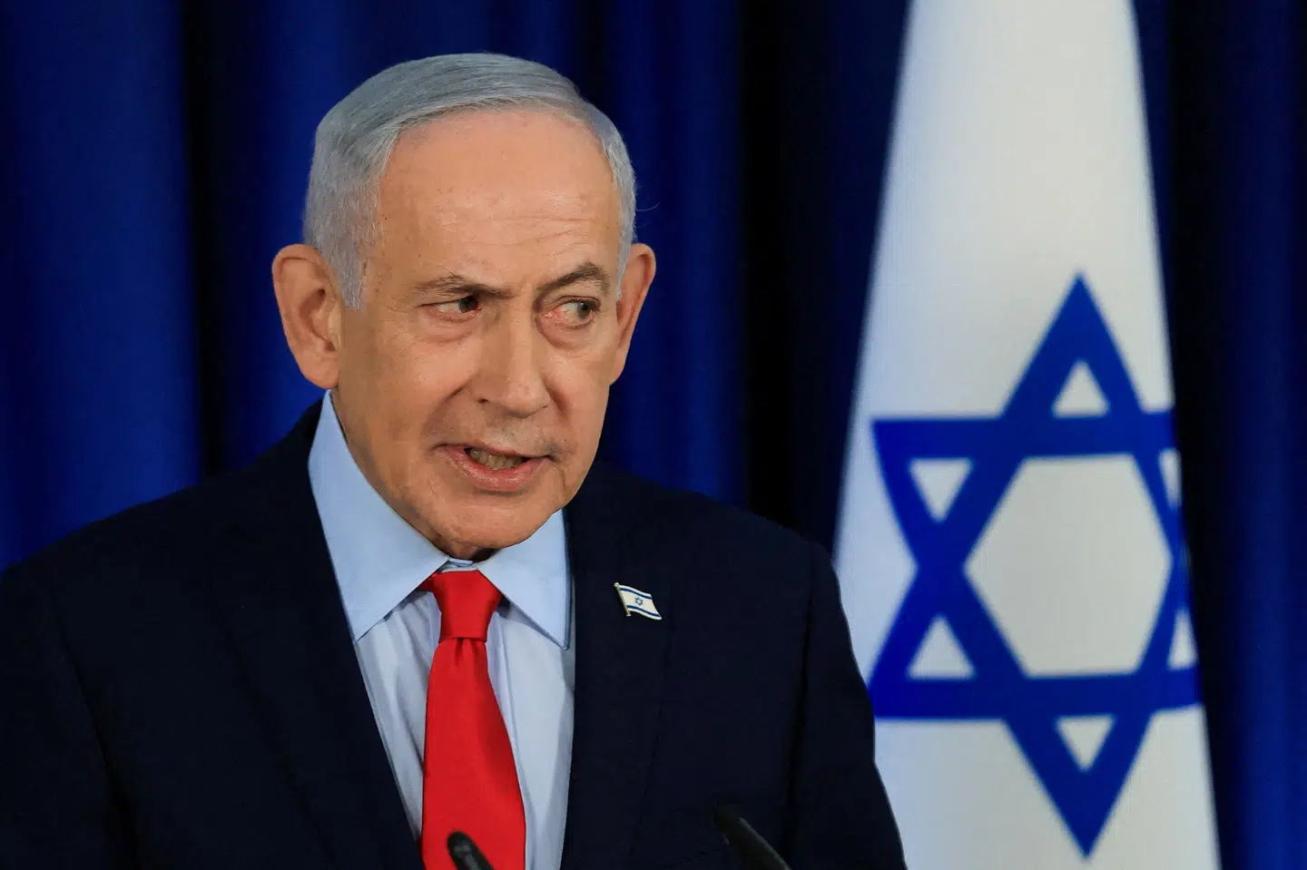 Israels premierminister, Benjamin Netanyahu, bekræfter, at israelsk militær har angrebet broer og jernbanestrækninger, der ifølge ham anvendes af Revolutionsgarden i Iran. (Arkivfoto)