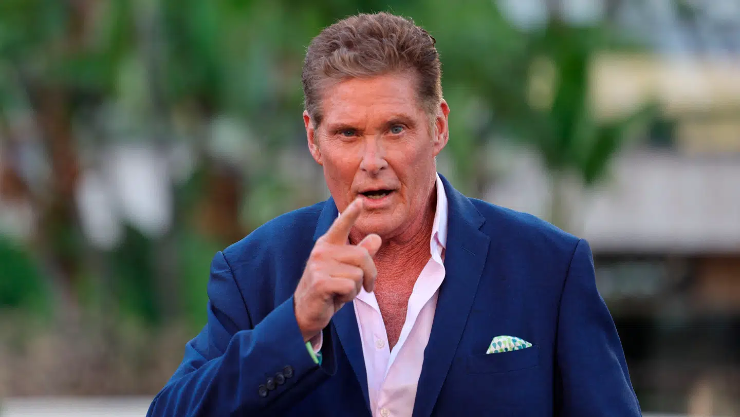 David Hasselhoff fotograferet til en filmfestival i Monaco i 2022.