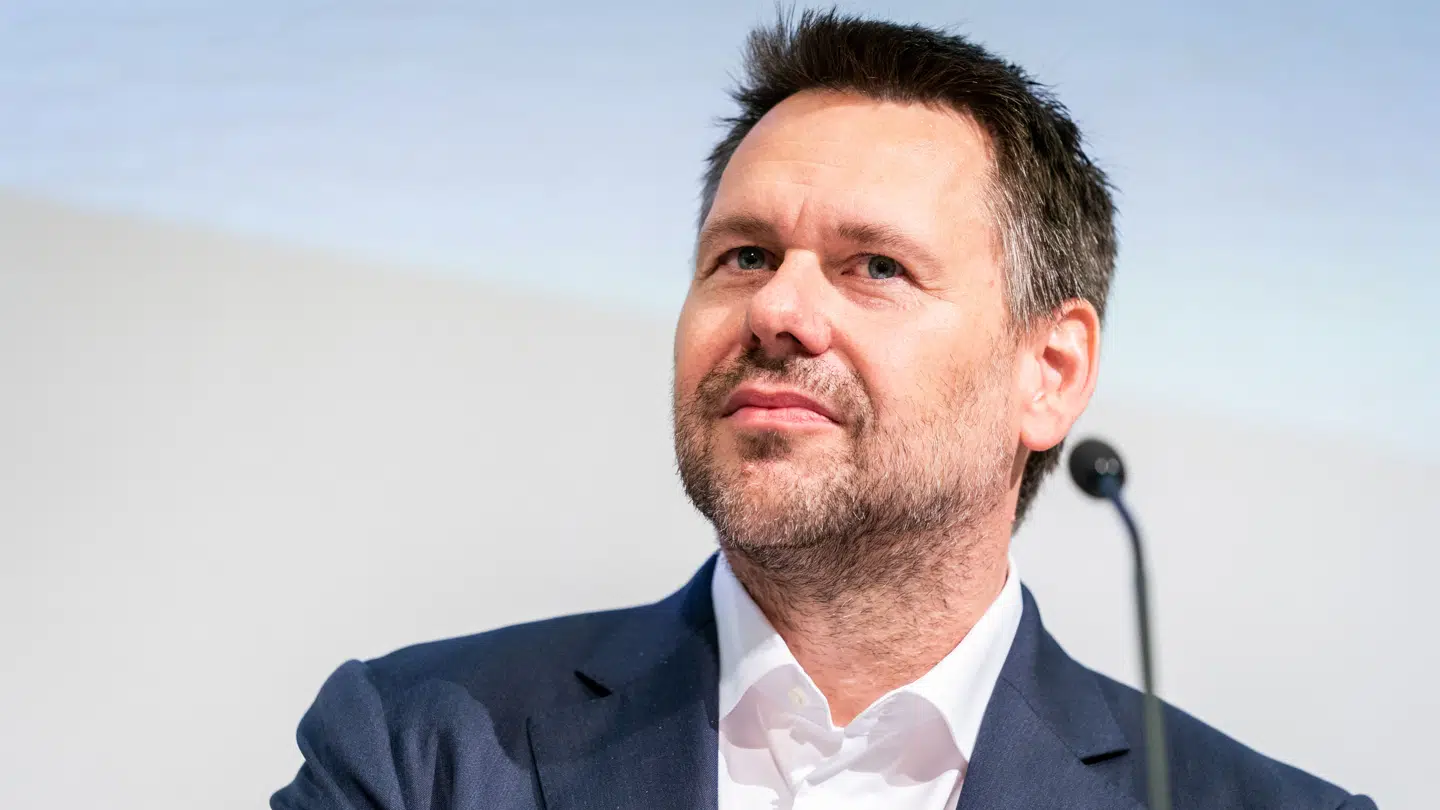 Advokat Morten Schwartz Nielsen, da Nye Borgerlige præsenterer uvildig advokatvurdering af mulig rigsretssag efter minkskandale, i Tivoli Hotel og Kongrescenter