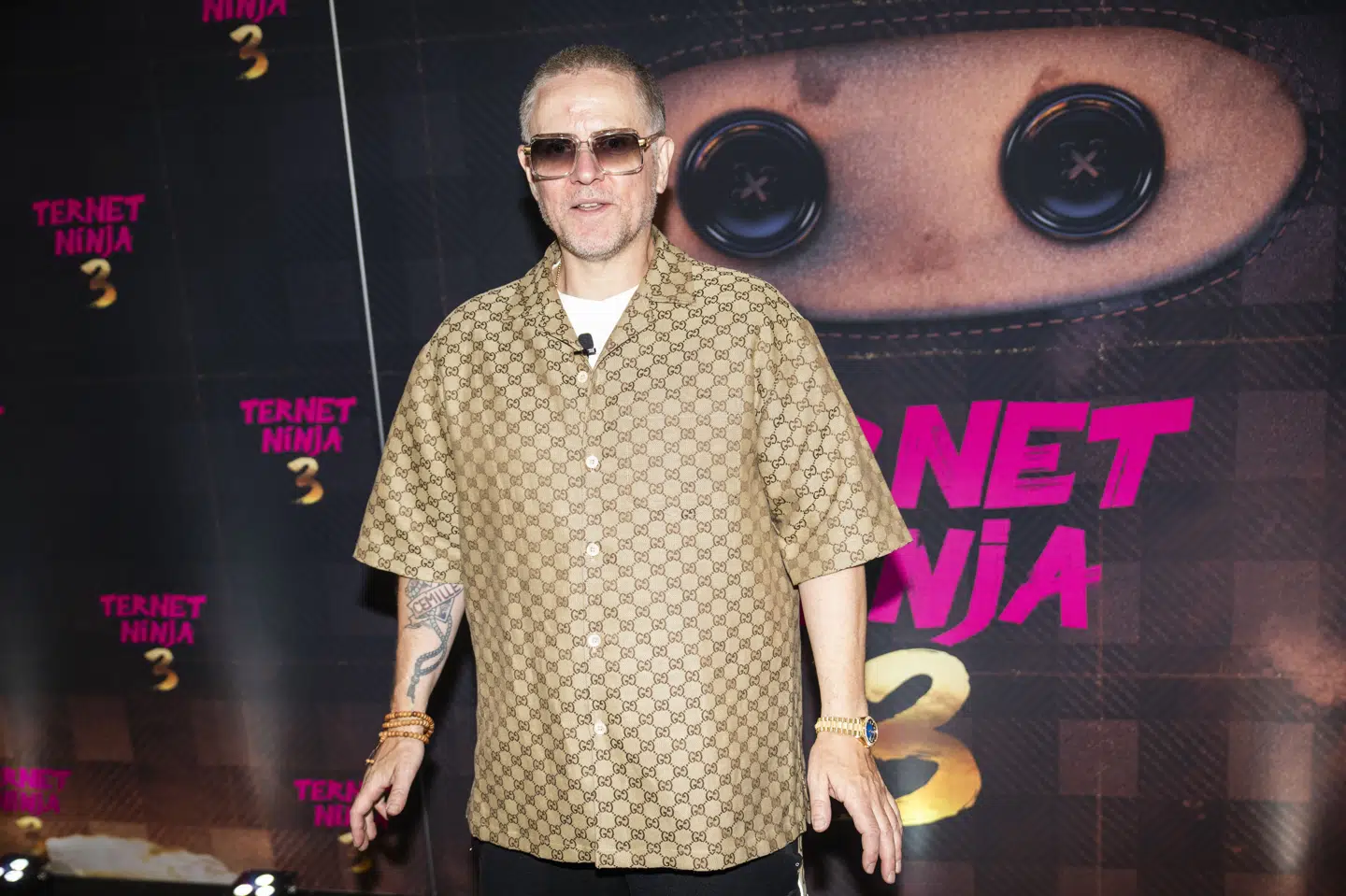 Anders Matthesen til gallapremieren på den tredje og sidste film i hans "Ternet Ninja"-trilogi i Imperial Biograf i København sidste år. (Arkivfoto).