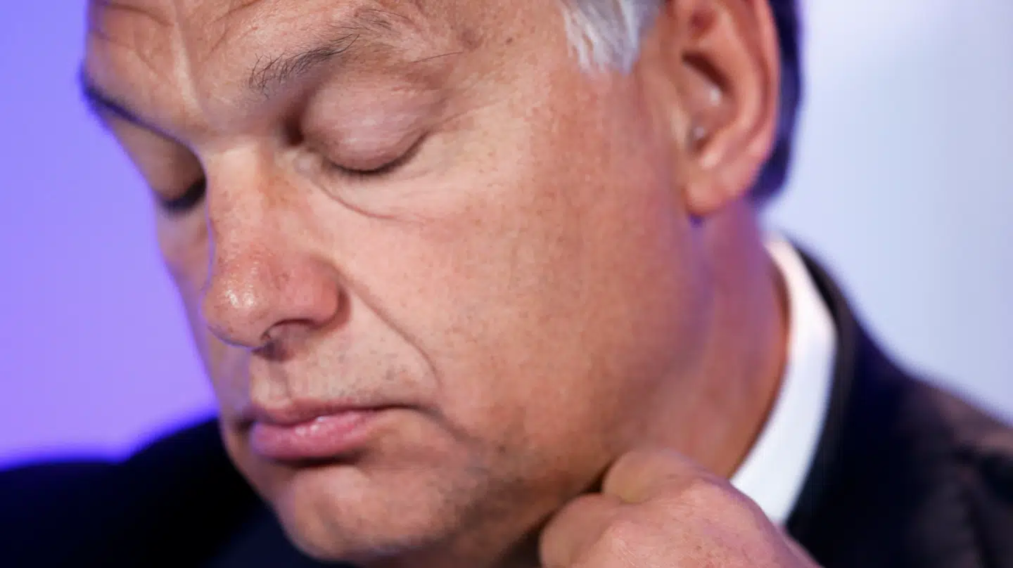 Ungarns premierminister, Viktor Orbán, ser ud til at kunne miste posten ved parlamentsvalget 12. april.