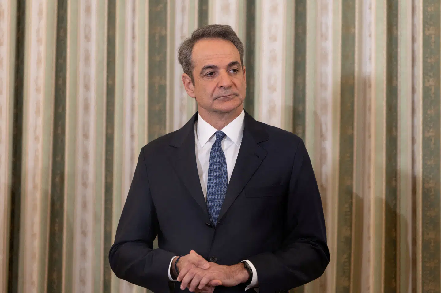 Grækenlands premierminister, Kyriakos Mitsotakis, vil gå videre med forbud mod sociale medier. Det har han meddelt på sociale medier - med egne ord for at tale direkte til børn og unge. (Arkivfoto).
