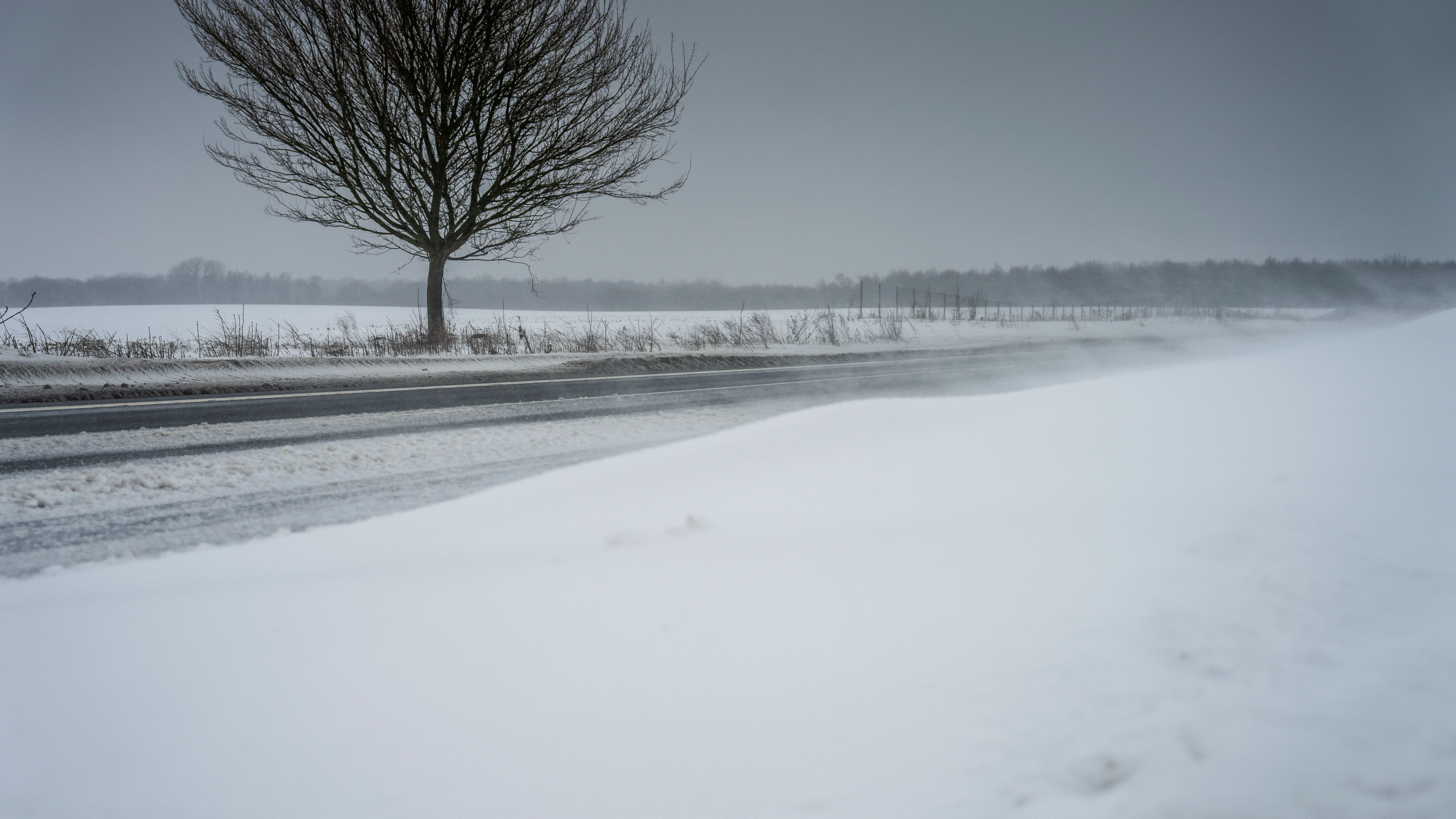 Chokmelding: Sneen vender tilbage til Danmark