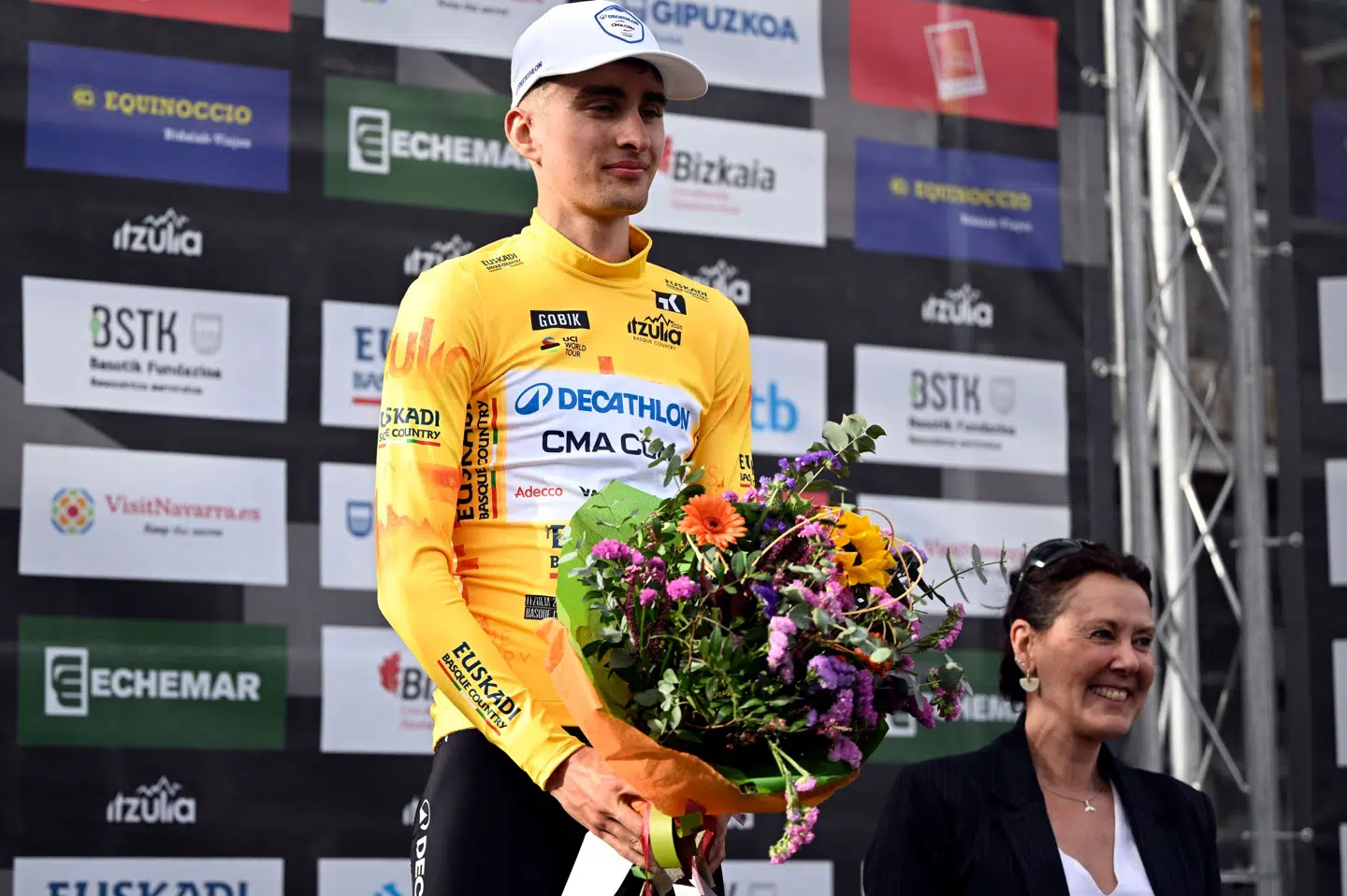 Teenageren Paul Seixas fører fortsat Baskerlandet Rundt efter onsdagens tredje etape. (Arkivfoto).