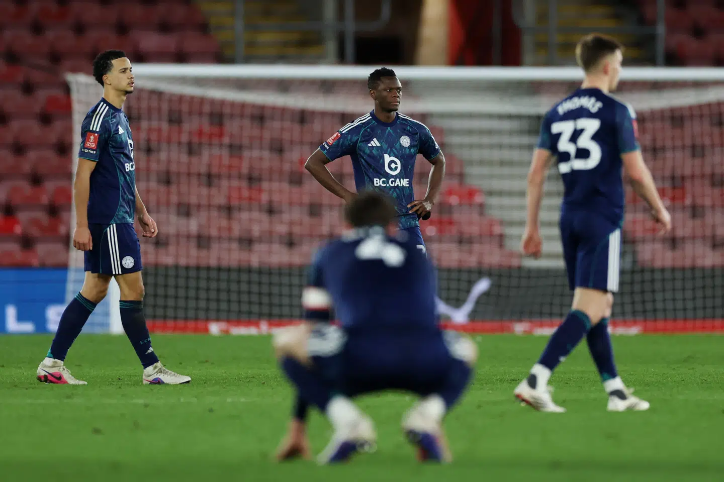 Der har ikke været meget at juble over i de senere år i Leicester. Nu risikerer klubben nedrykning til den tredjebedste række. (Arkivfoto).