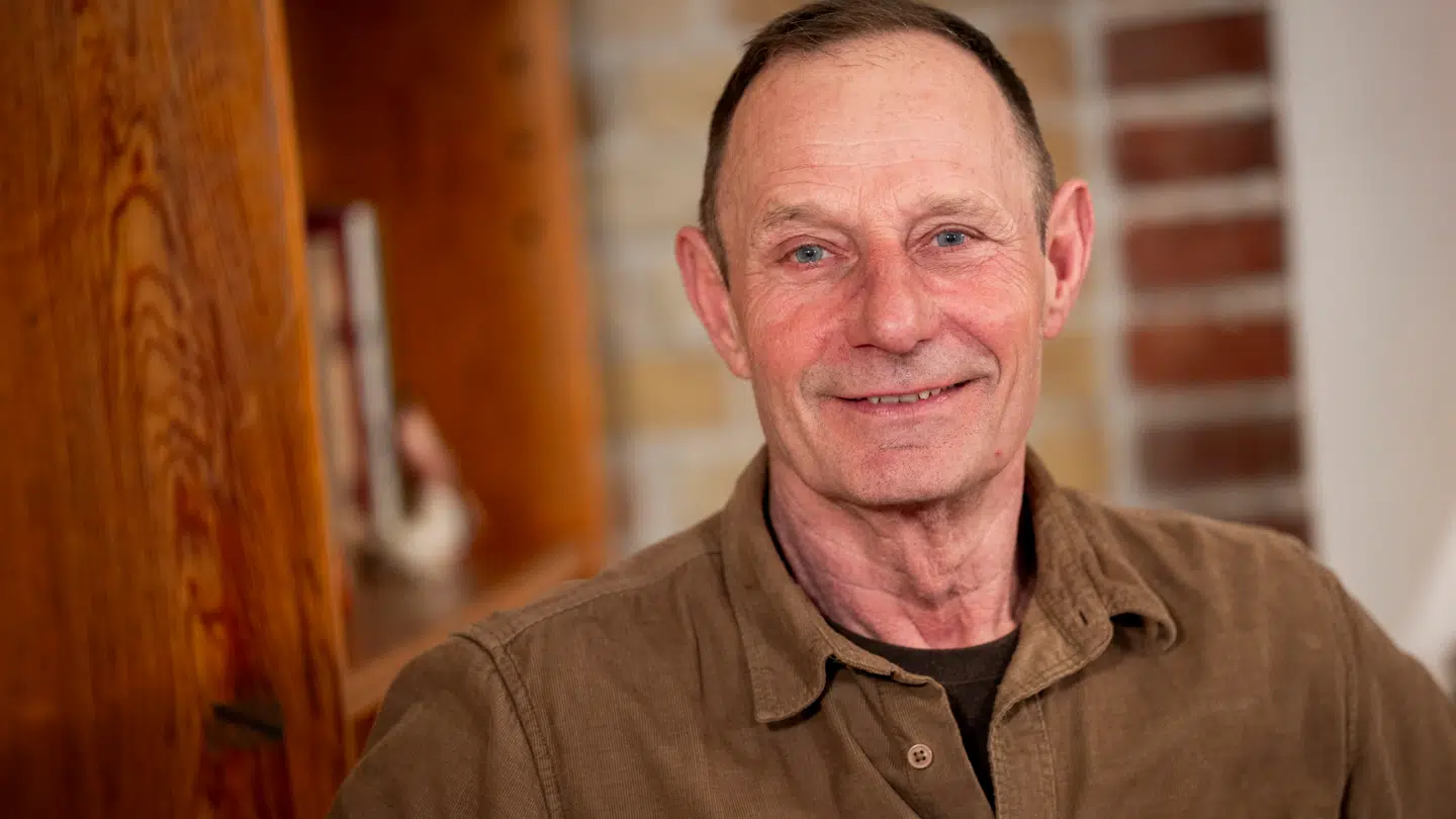 Jan Linnebjerg ved et pressemøde for DR-dramaserien 'Generationer' på Stadsarkivet i København mandag den 31. marts 2025.