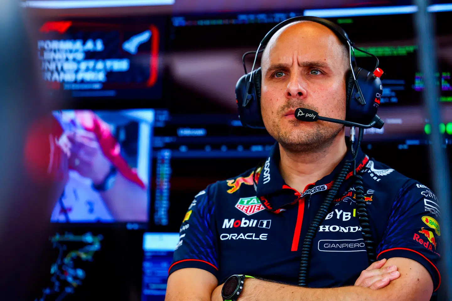 Gianpiero Lambiase har altid været Max Verstappens løbsingeniør.