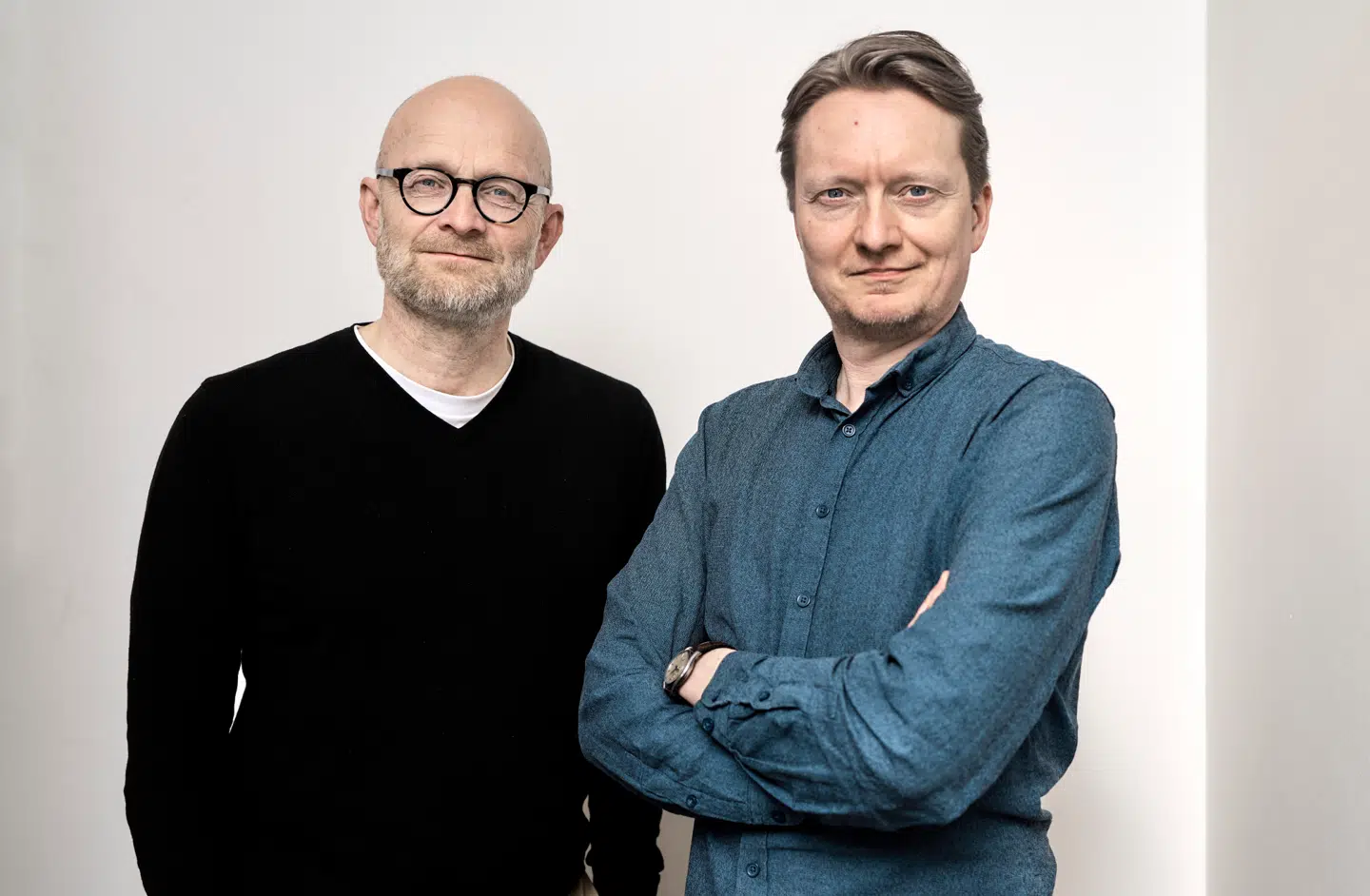 Peter Suppli Benson og Simon Kruse fra Berlingskes udlandsredaktion.