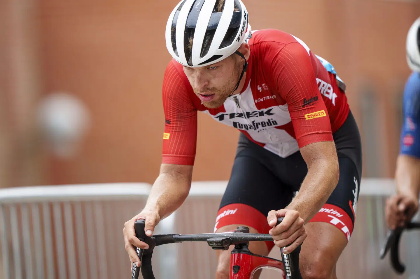 Alexander Kamp, der blev dansk mester på landevej i 2016 og 2022, vandt torsdag en etape og snuppede førertrøjen i det franske løb Région Pays de la Loire Tour. (Arkivfoto).