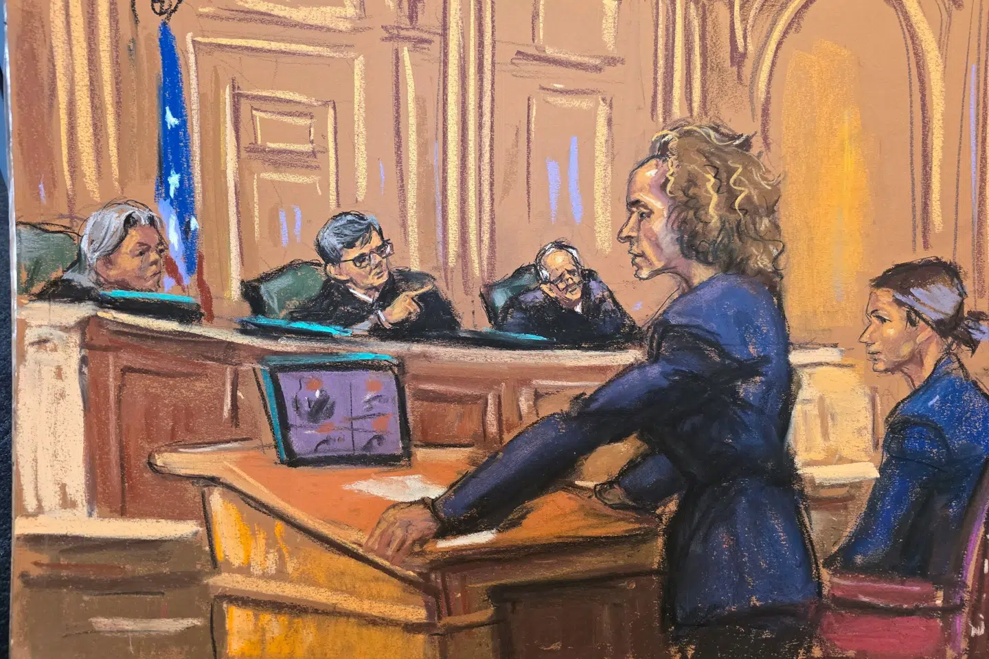 Alexandra Shapiro, der er advokat for den amerikanske rapper Sean Combs, argumenterede torsdag for, at hans dom var for lang.