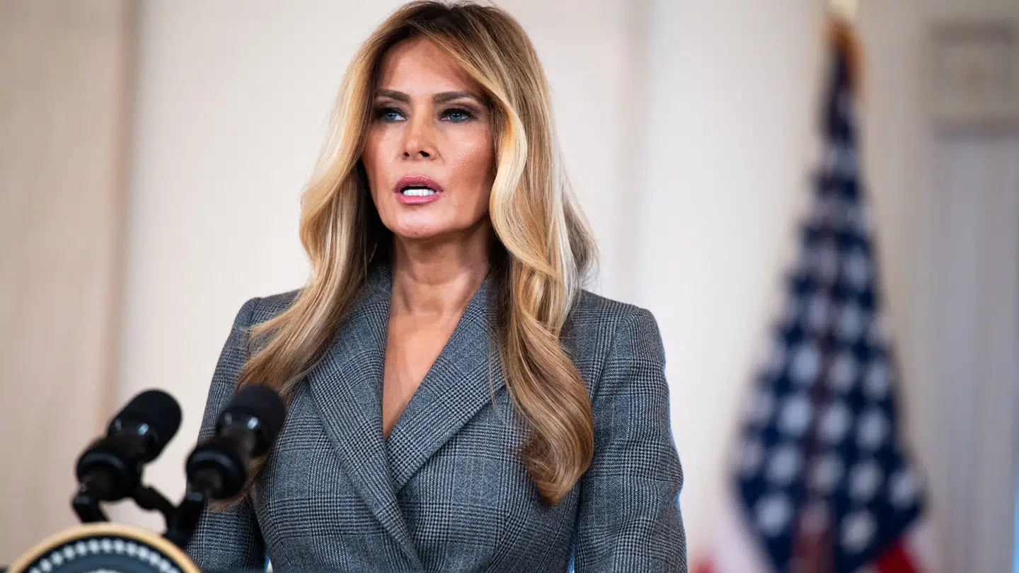 Melania Trump kom med sin udmelding torsdag aften.