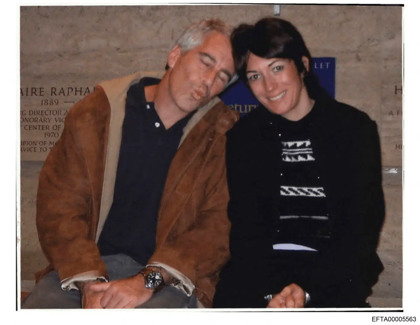 Jeffrey Epstein og Ghislaine Maxwell.