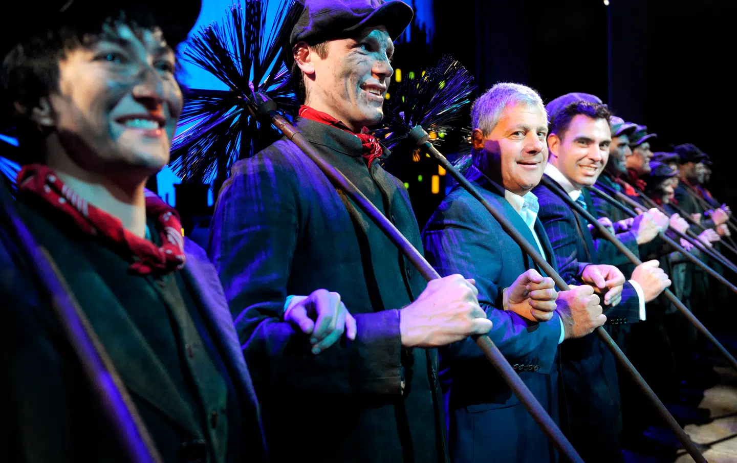 Han er verdens mest succesfulde teaterproducer, men nu siger Cameron Mackintosh nej til Broadway. Her er han fotograferet i forbindelse med en opsætning af »Mary Poppins«.