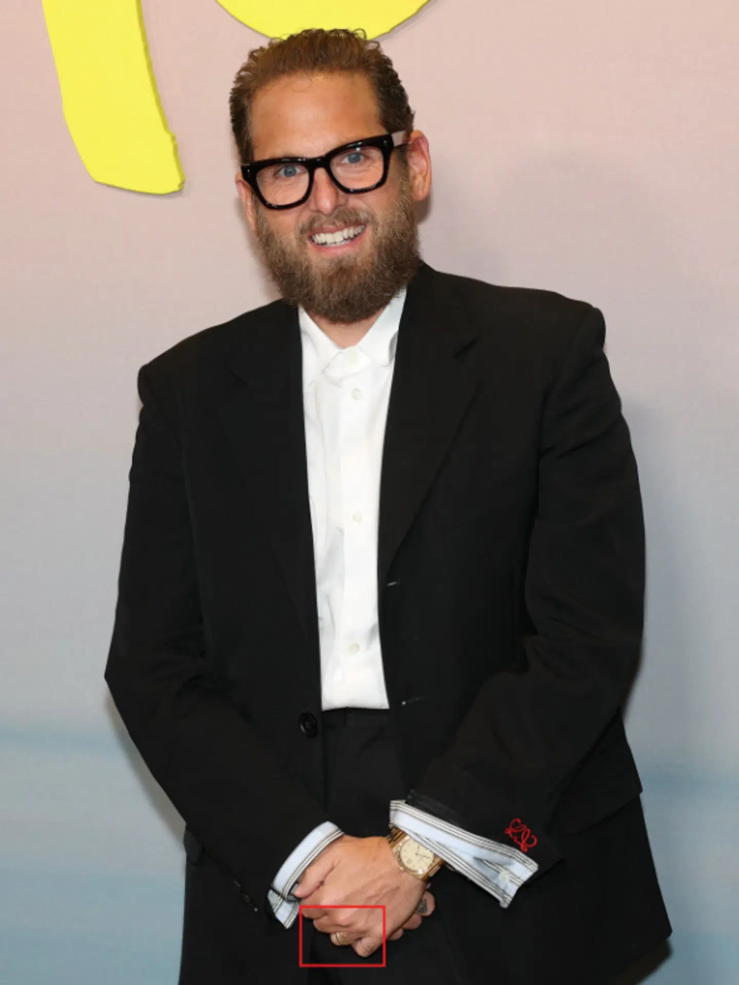 Jonah Hill mødte op på den røde løber med ring på fingeren.