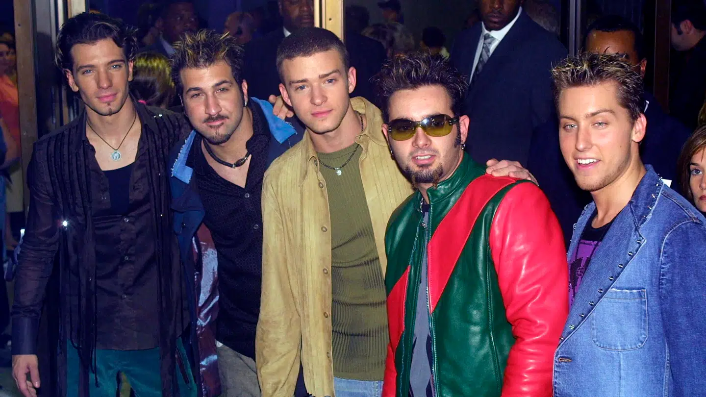 Boybandet NSYNC havde stor succes i 90'erne og 00'erne med hits som 'Bye Bye Bye'.