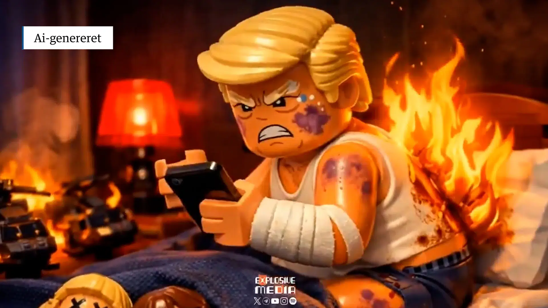 Iran hitter med ai-genererede LEGO-videoer: »Det tyder på et generationsskifte«