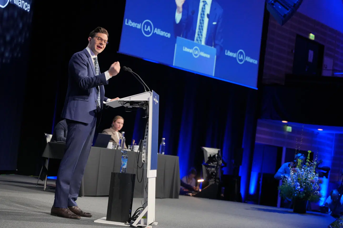 Liberal Alliance afholder landsmøde i Tivoli Congress Center i København lørdag.