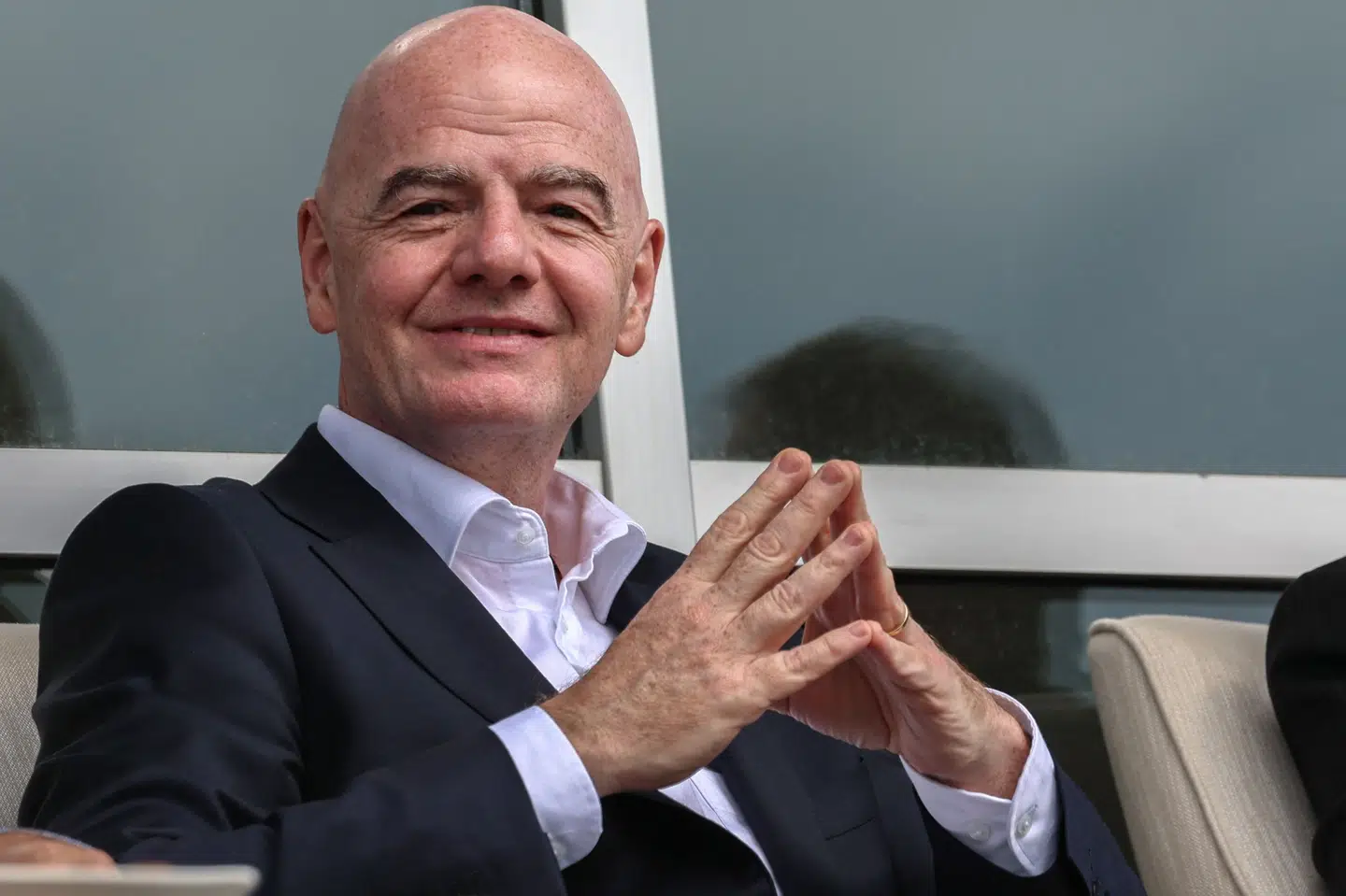 Gianni Infantino kan forvente støtte fra Sydamerika, hvis han stiller op til en ny periode som Fifa-præsident. (Arkivfoto).