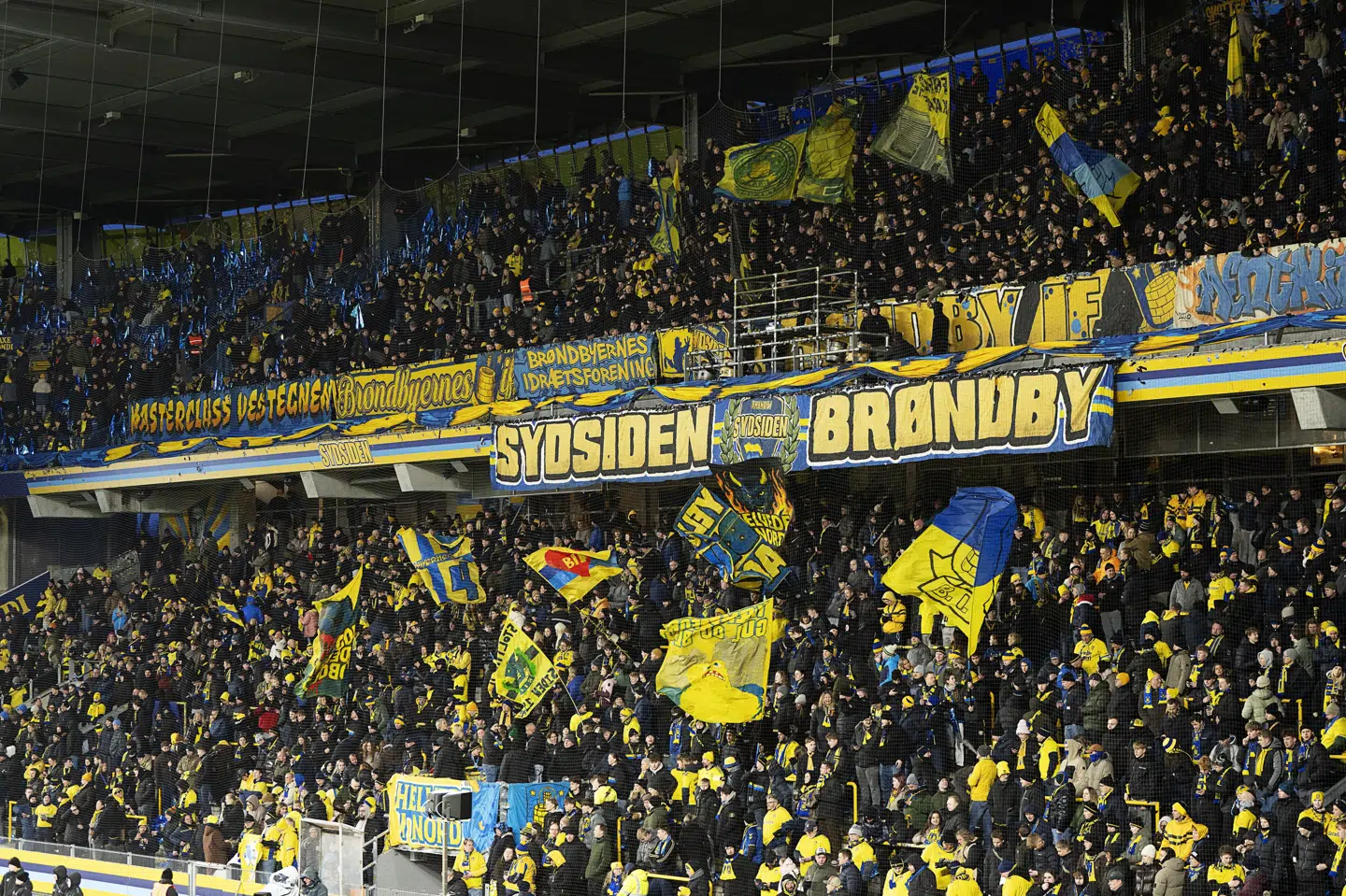 Fanafdelingen i Brøndby udtrykker bekymring over klubbens tilstand både på og uden for banen. (Arkivfoto).