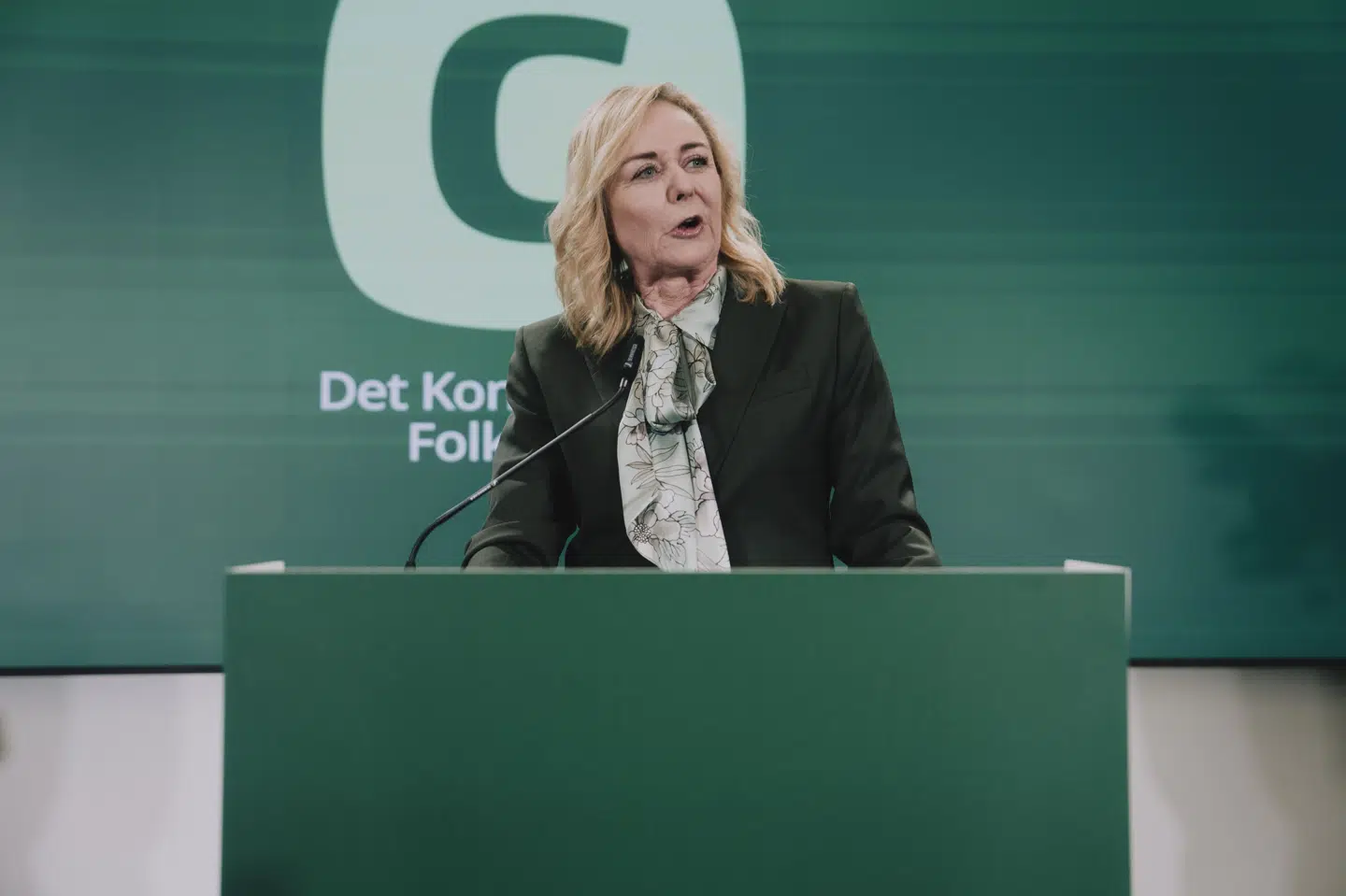 Formand for De Konservative Mona Juul (billedet) og gruppeformand Mette Abildgaard er tirsdag inviteret til forhandlinger i Statsministeriet. (Arkivfoto).