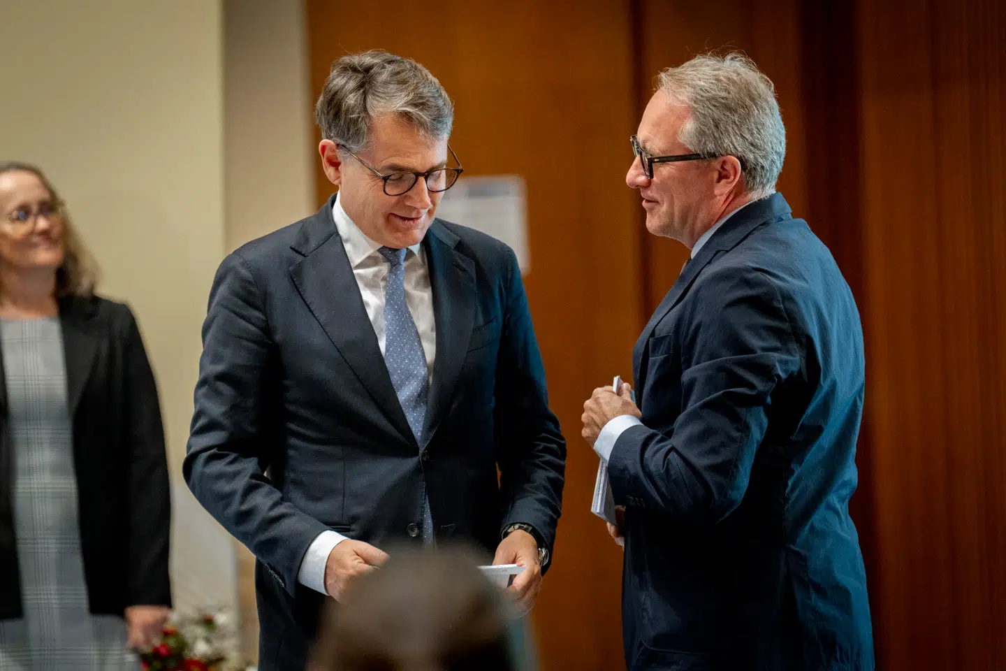 Brian Mikkelsen og Lars Sandahl repræsenterer tilsammen over 50.000 danske virksomheder gennem deres hverv som direktører i henholdsvis Dansk Industri og Dansk Erhverv.