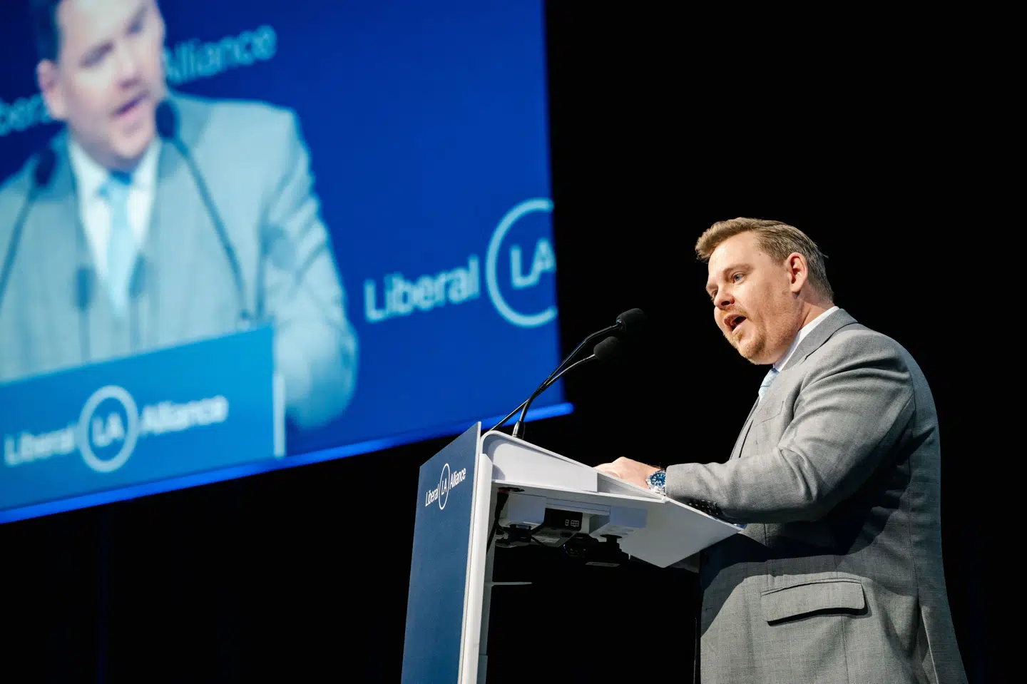 Liberal Alliances organisationsformand og partisekretær, Jakob Rixen, fortæller, at man kan tilgive meget i Liberal Alliance, men ikke alt. Det sker under partiets landsmøde lørdag i København.