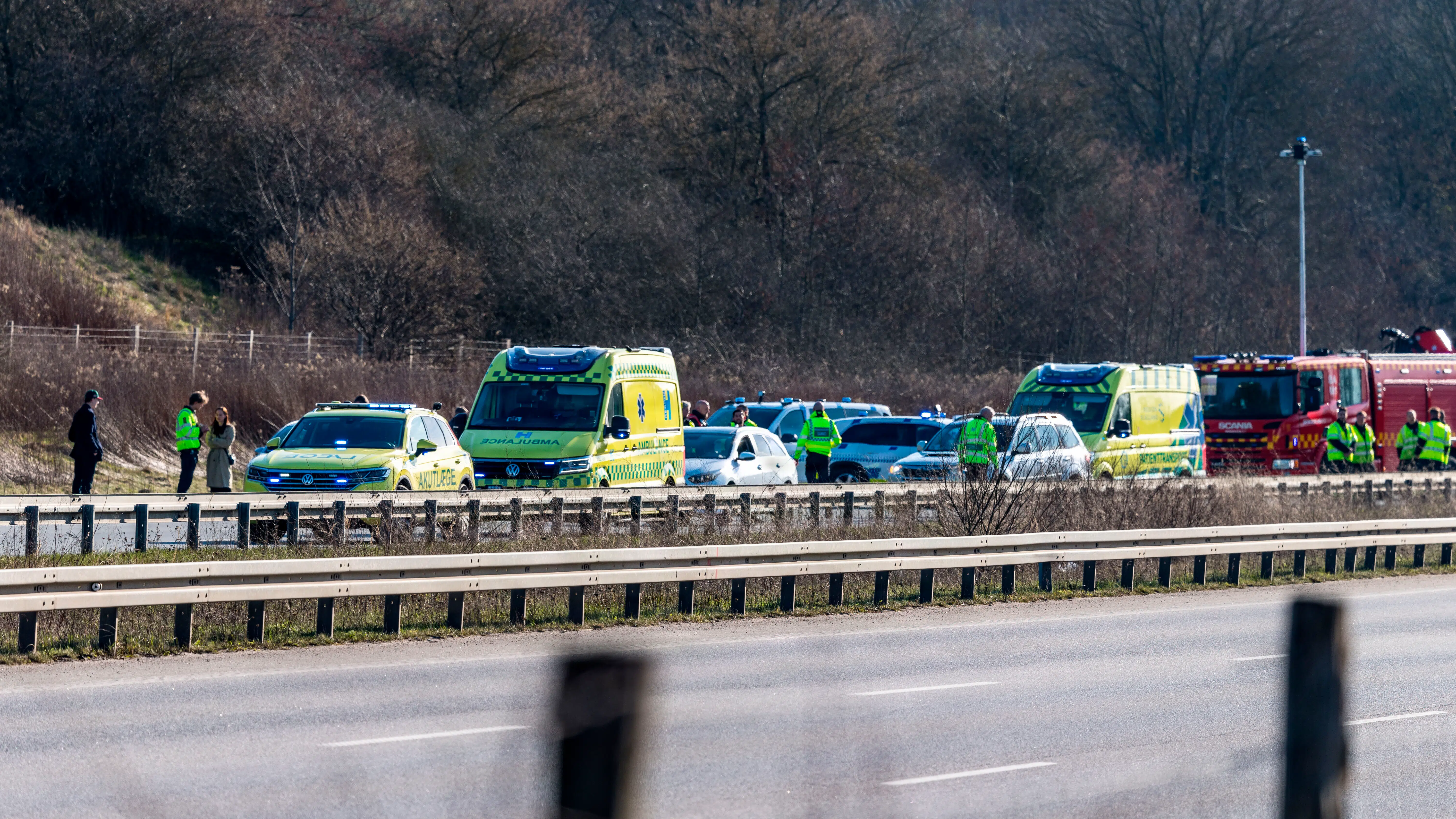 Alvorligt trafikuheld: En person afgået ved døden