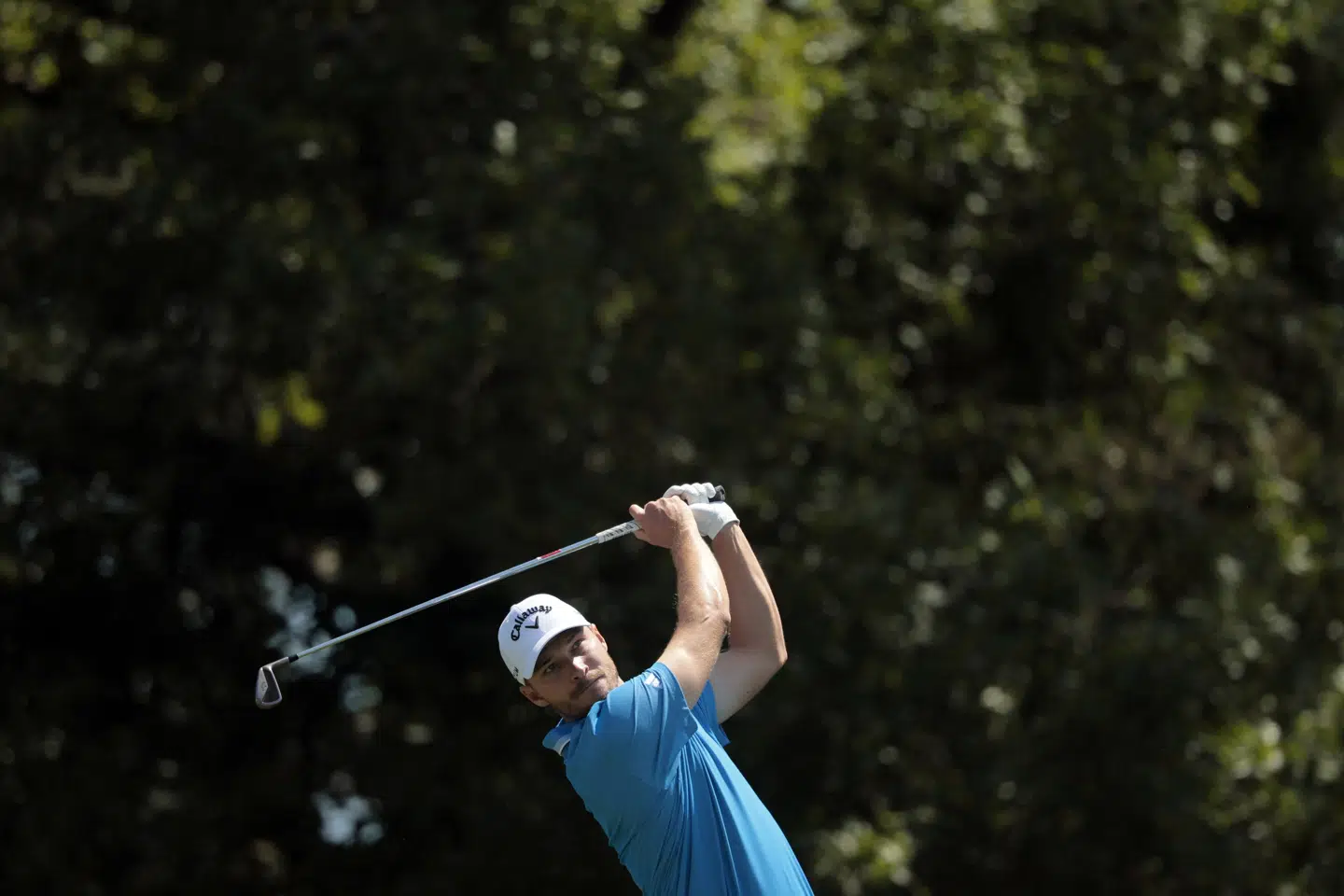 Rasmus Højgaard sluttede Masters med en runde i 77 slag. (Arkivfoto).