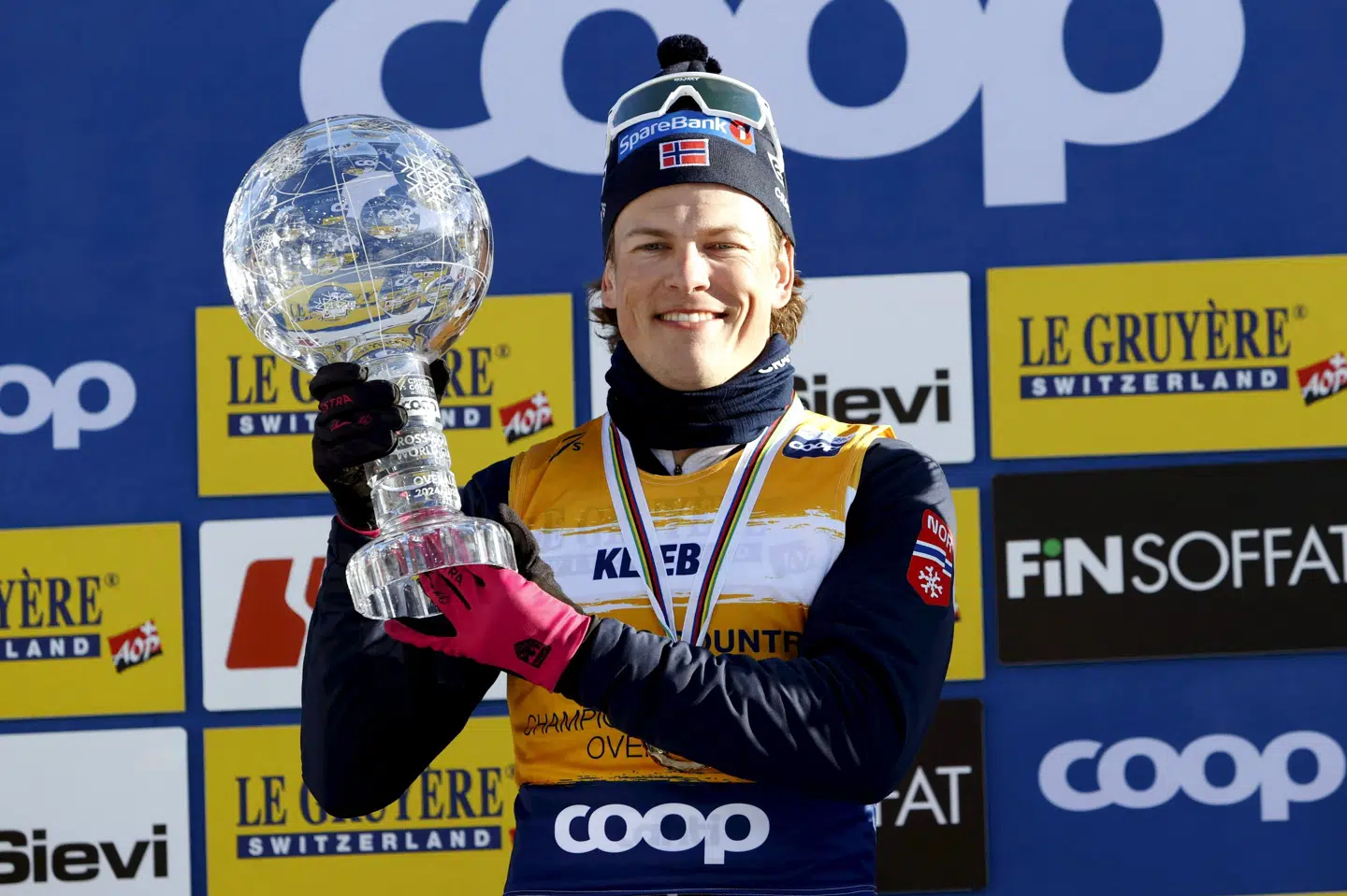 Johannes Høsflot Klæbo er lige nu den største langrendsstjerne i verden. (Arkivfoto).